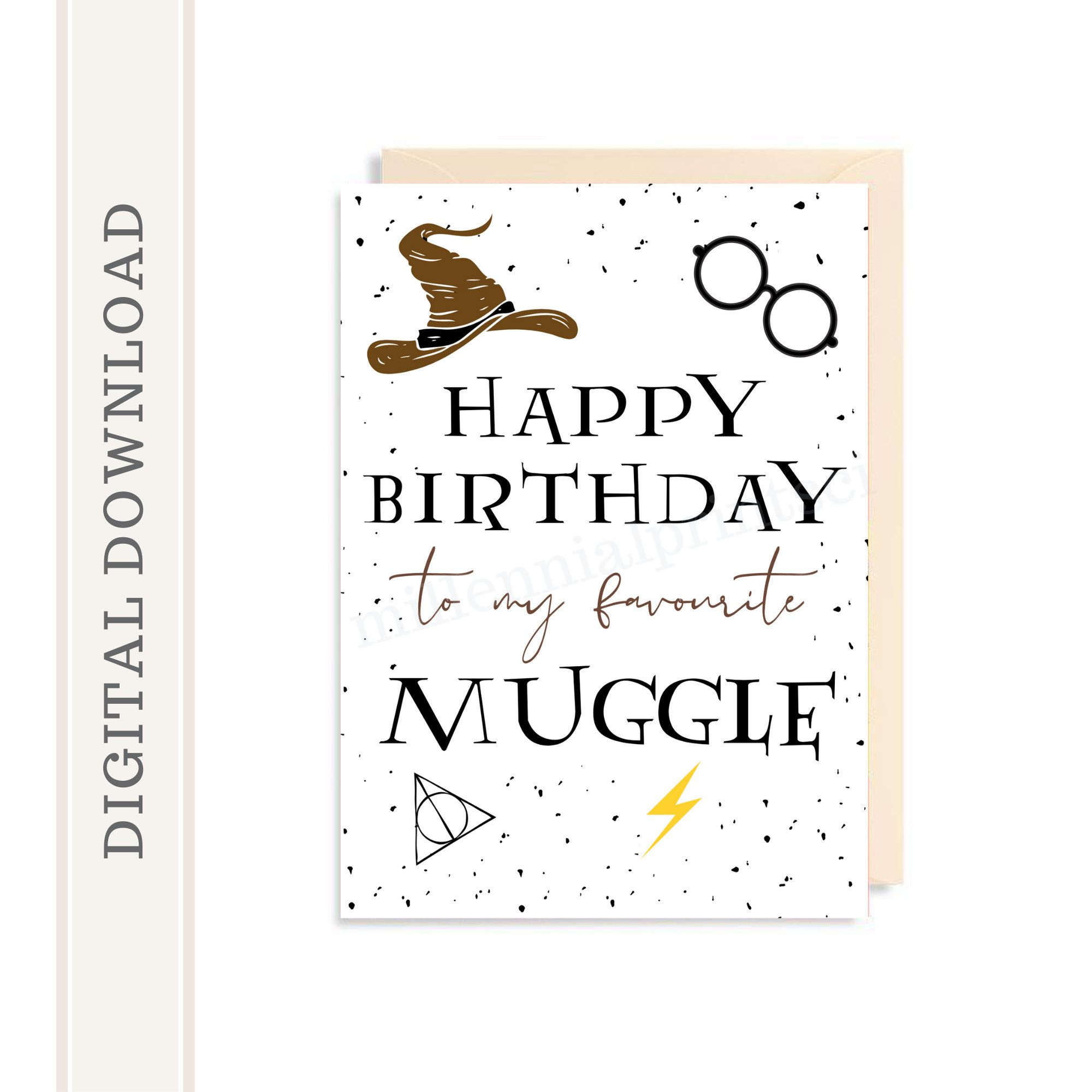 13 Ideeën Over Harry Potter Kaart | Harry Potter, Kaarten, Harry for Harry Potter Birthday Card Printable