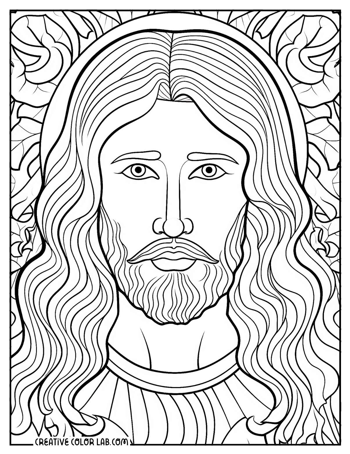 24 Jesus Coloring Pages | Free Pdf Printables intended for Free Printable Images of Jesus