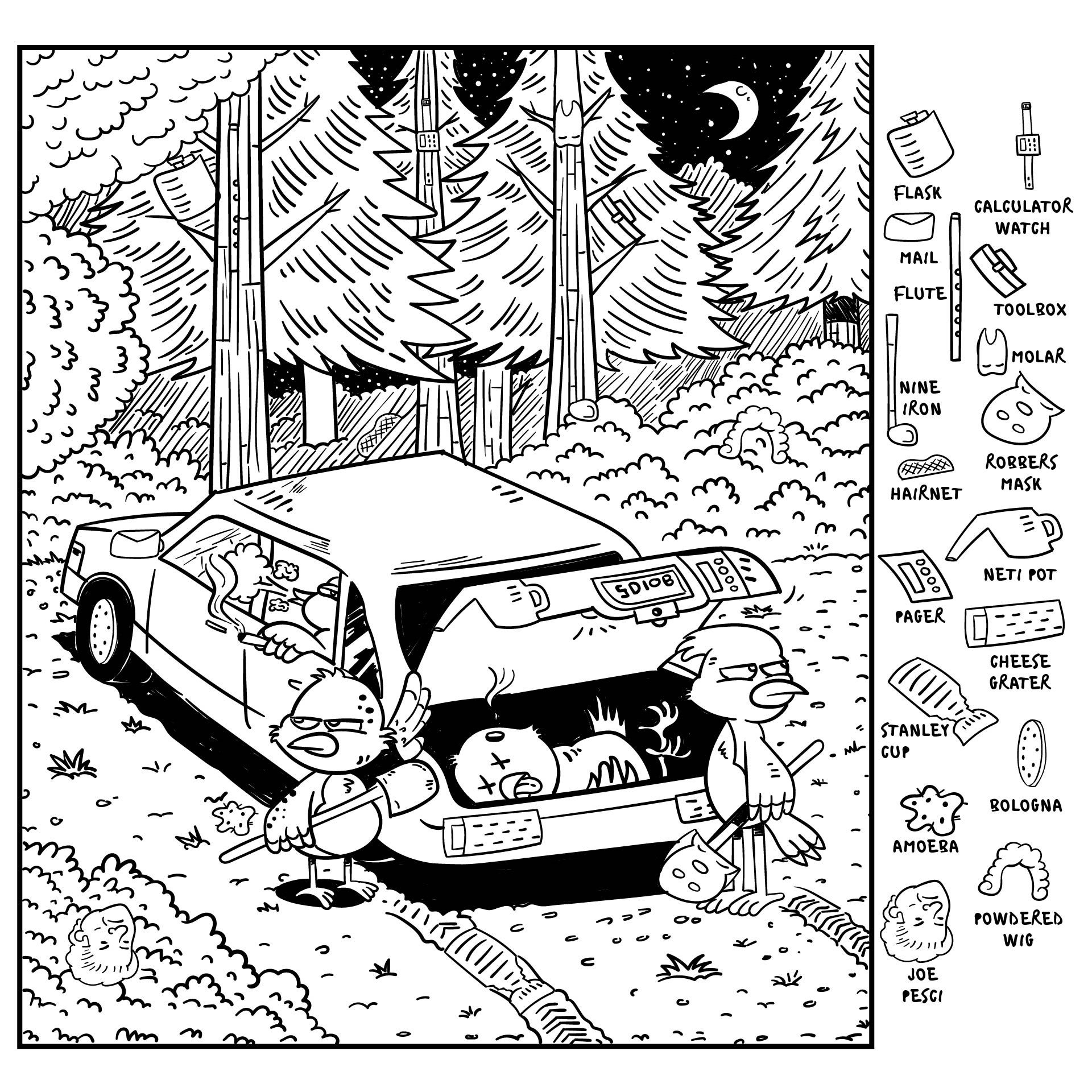 8 Hidden Object Ideas | Hidden Objects, Hidden Pictures Printables with regard to Hidden Pictures For Adults Printable