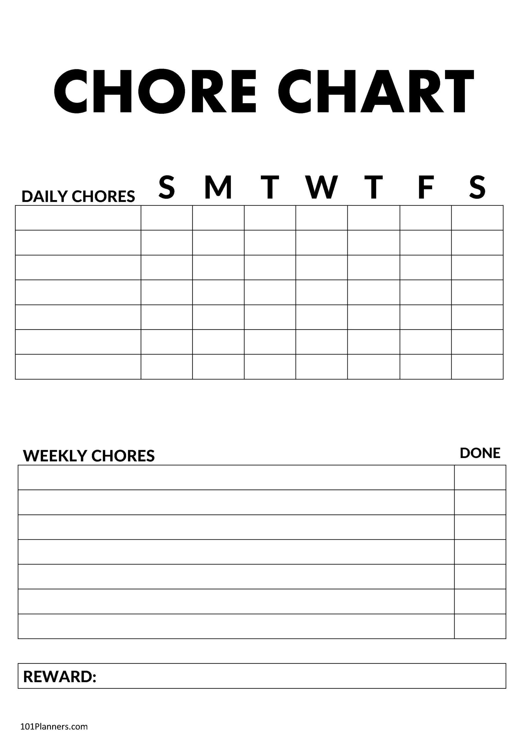 A List Of Chores For Teenagers With Free Chore Charts for Printable Chore Charts For Teens