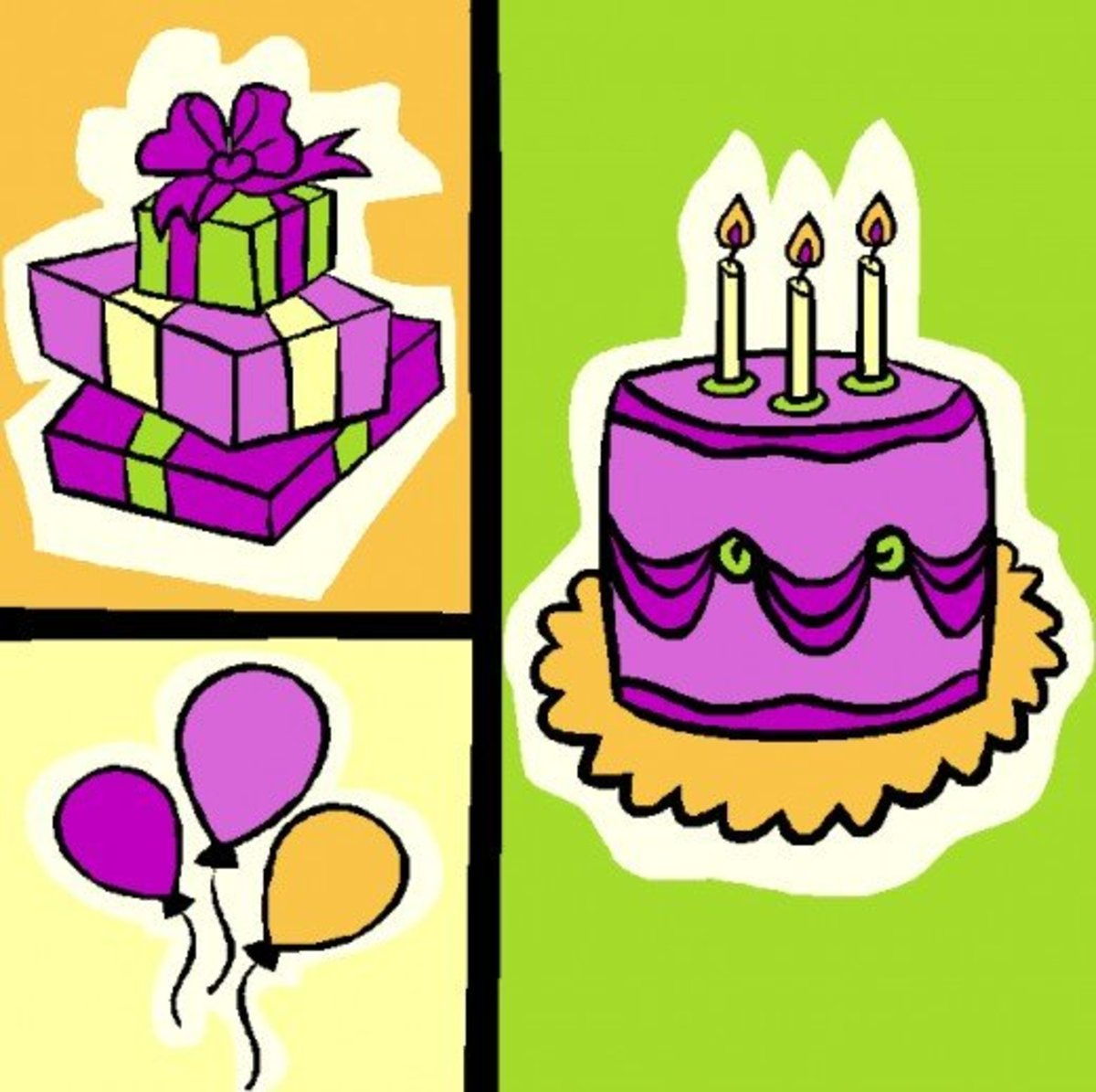 Birthday Clip Art | Best Free, Printable Happy Birthday Clip Art throughout Free Printable Happy Birthday Clip Art