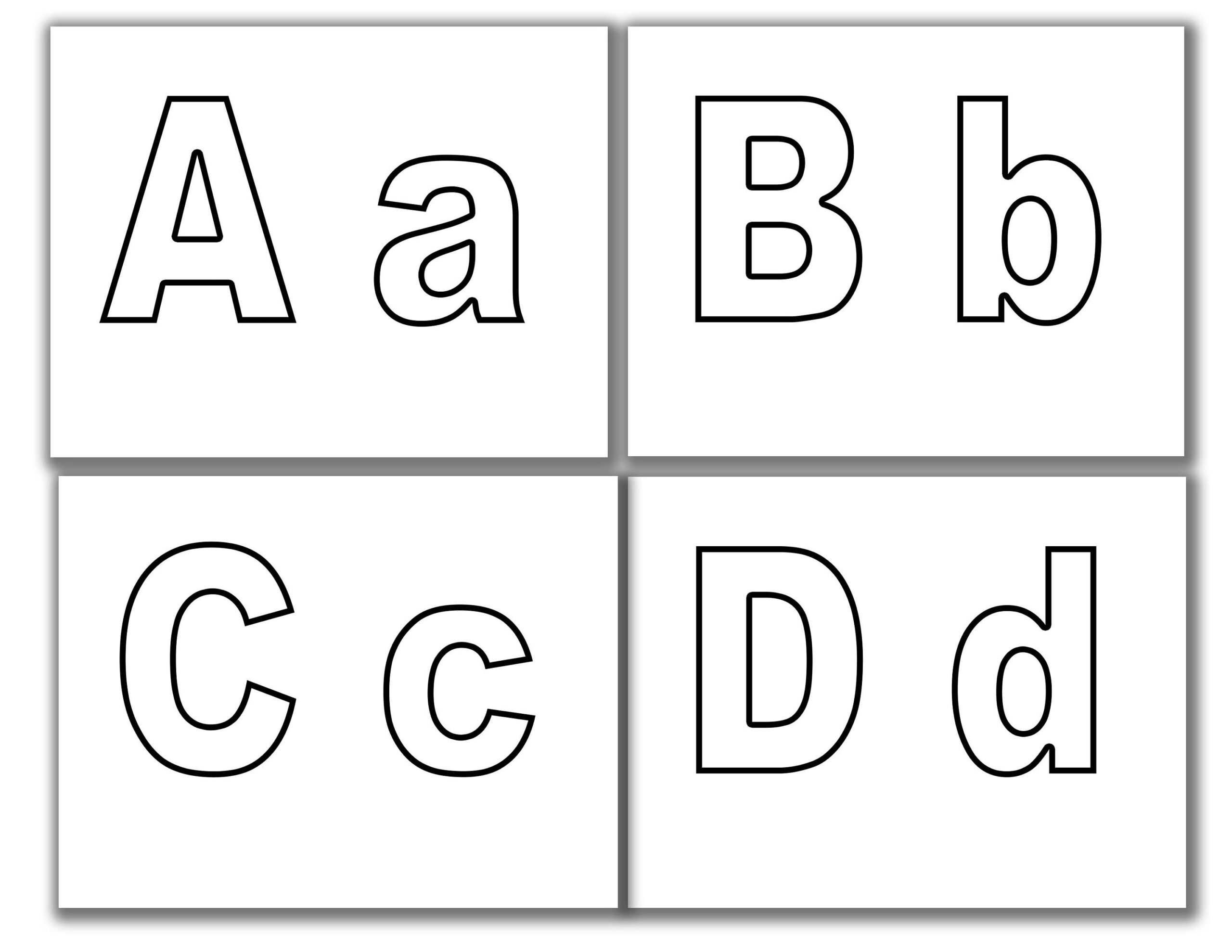 Buy Printable Uppercase Lowercase Letters Printable Alphabet 26 regarding Upper and Lowercase Letters Printable