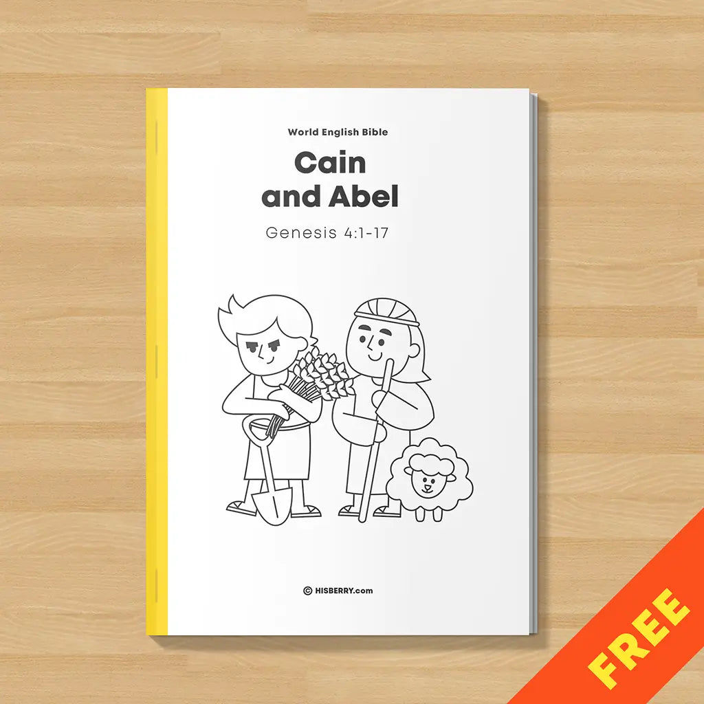 Cain And Abel-Bible Minibook Printable For Kid - Hisberry pertaining to Cain and Abel Printable Story