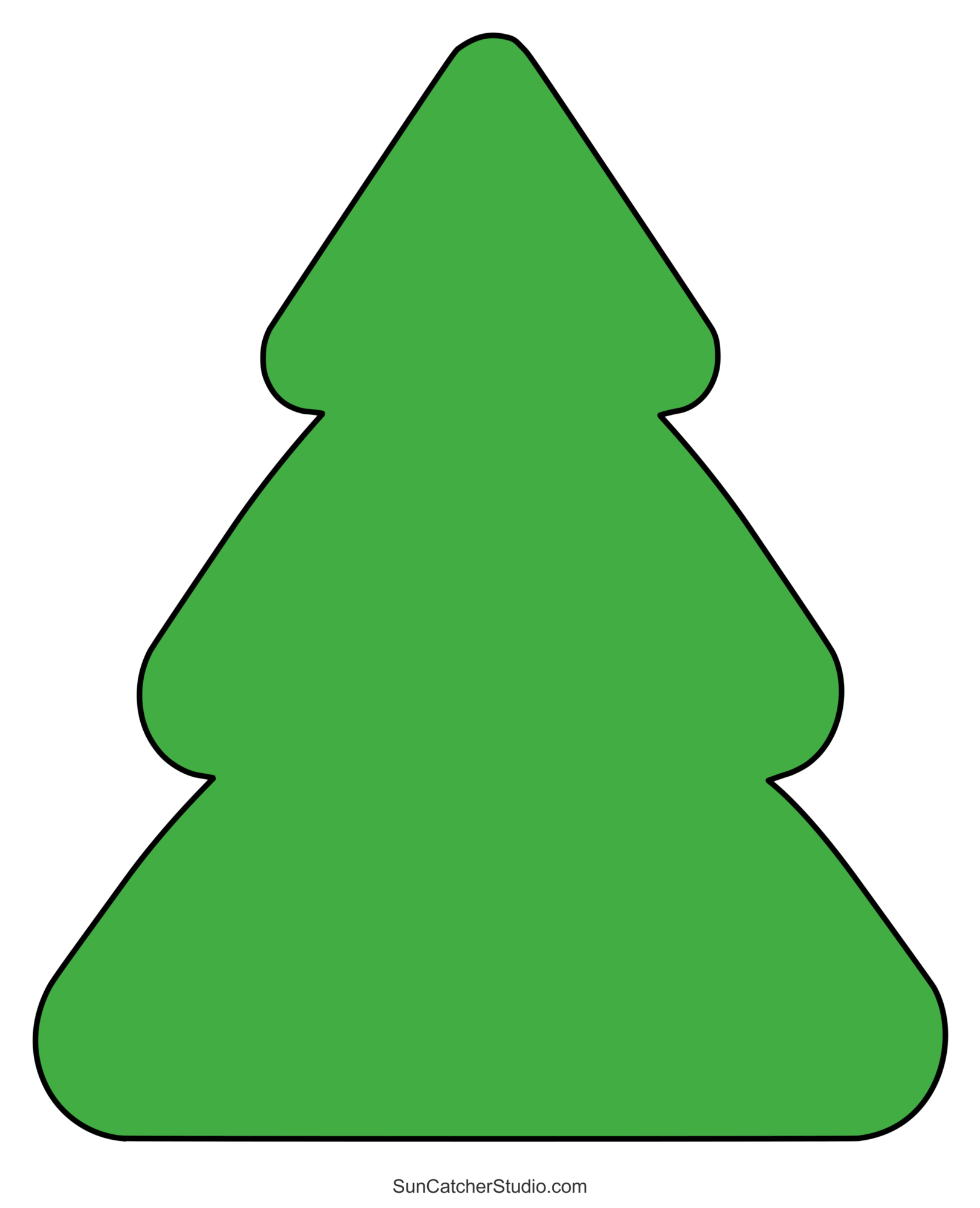 Christmas Tree Templates And Stencils (Free Printable Patterns in Christmas Tree Template Printable