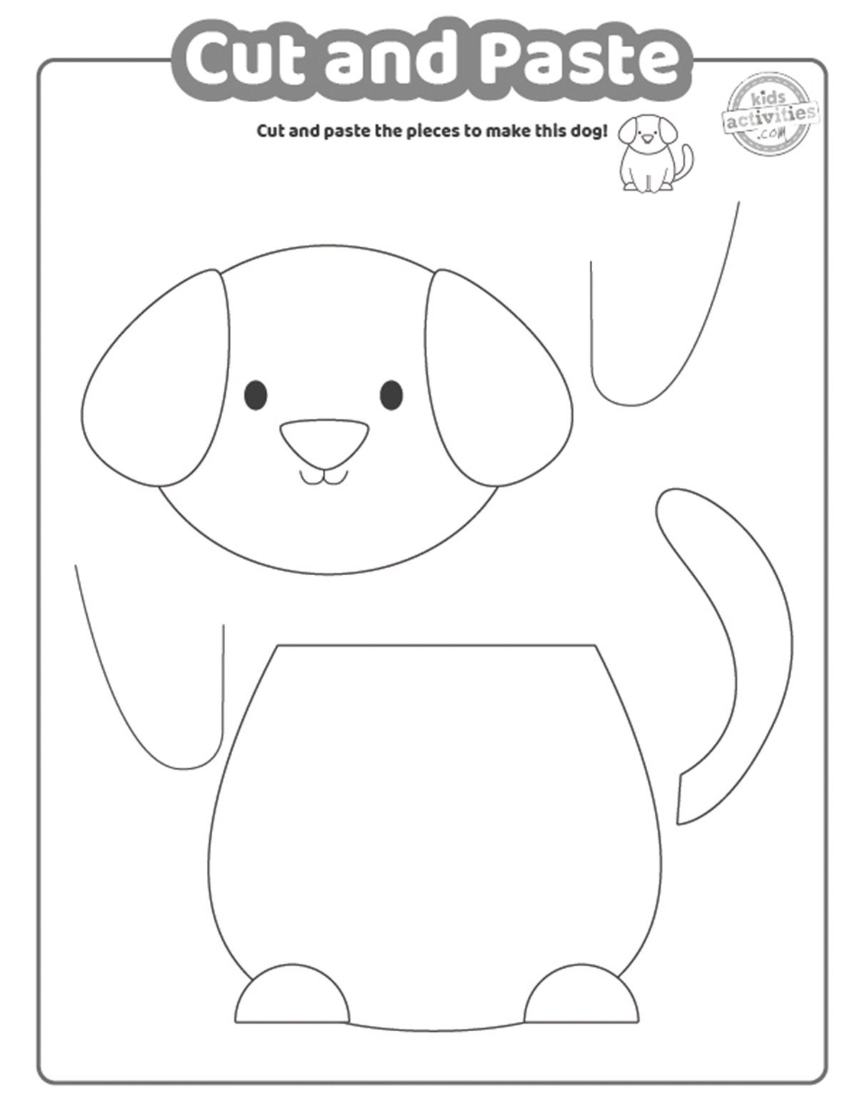 Cut And Paste Worksheets For Kids Of All Ages Kids Activities Blog for Cut and Paste Printables For Preschoolers