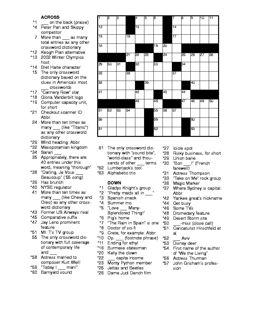Discover 13 Free Printable Crossword Puzzles And Math Crossword within Free Printable Challenging Crossword Puzzles