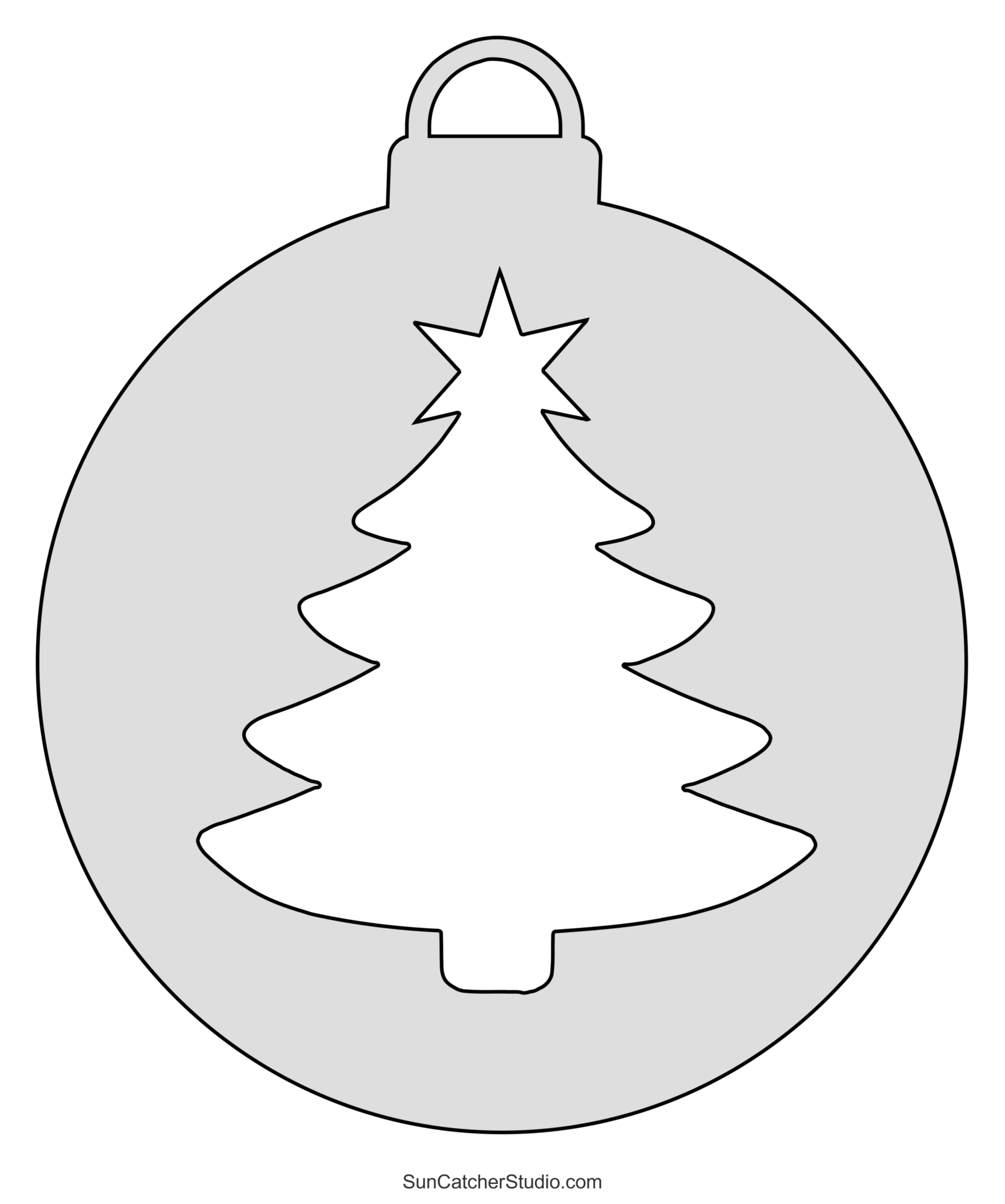 Diy Christmas Ornament Patterns, Templates, Stencils – Free throughout Christmas Ornament Stencil Free Printable