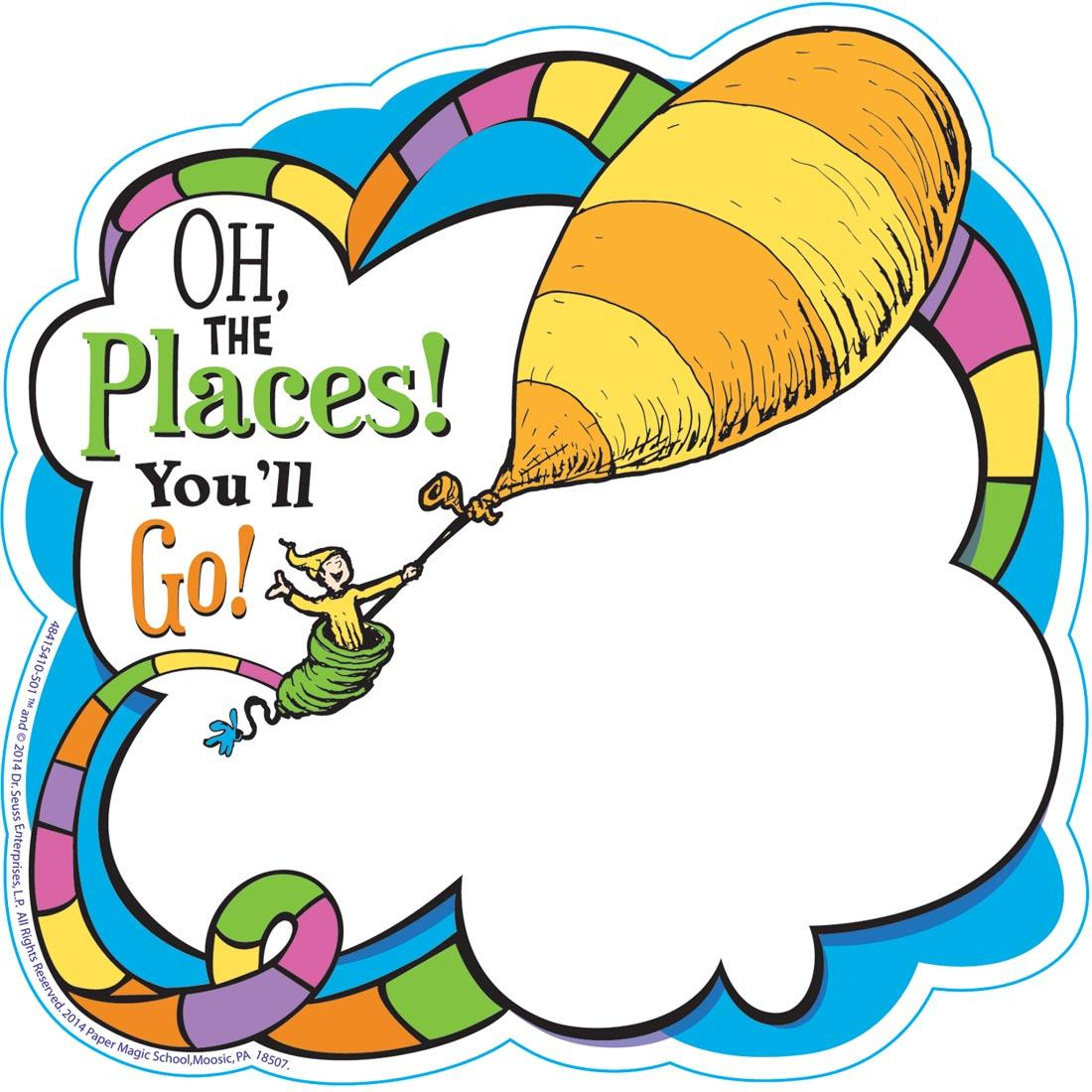 Dr. Seuss Oh The Places You'Ll Go Paper Cut-Outseureka 36 pertaining to Oh the Places You'll Go Printable
