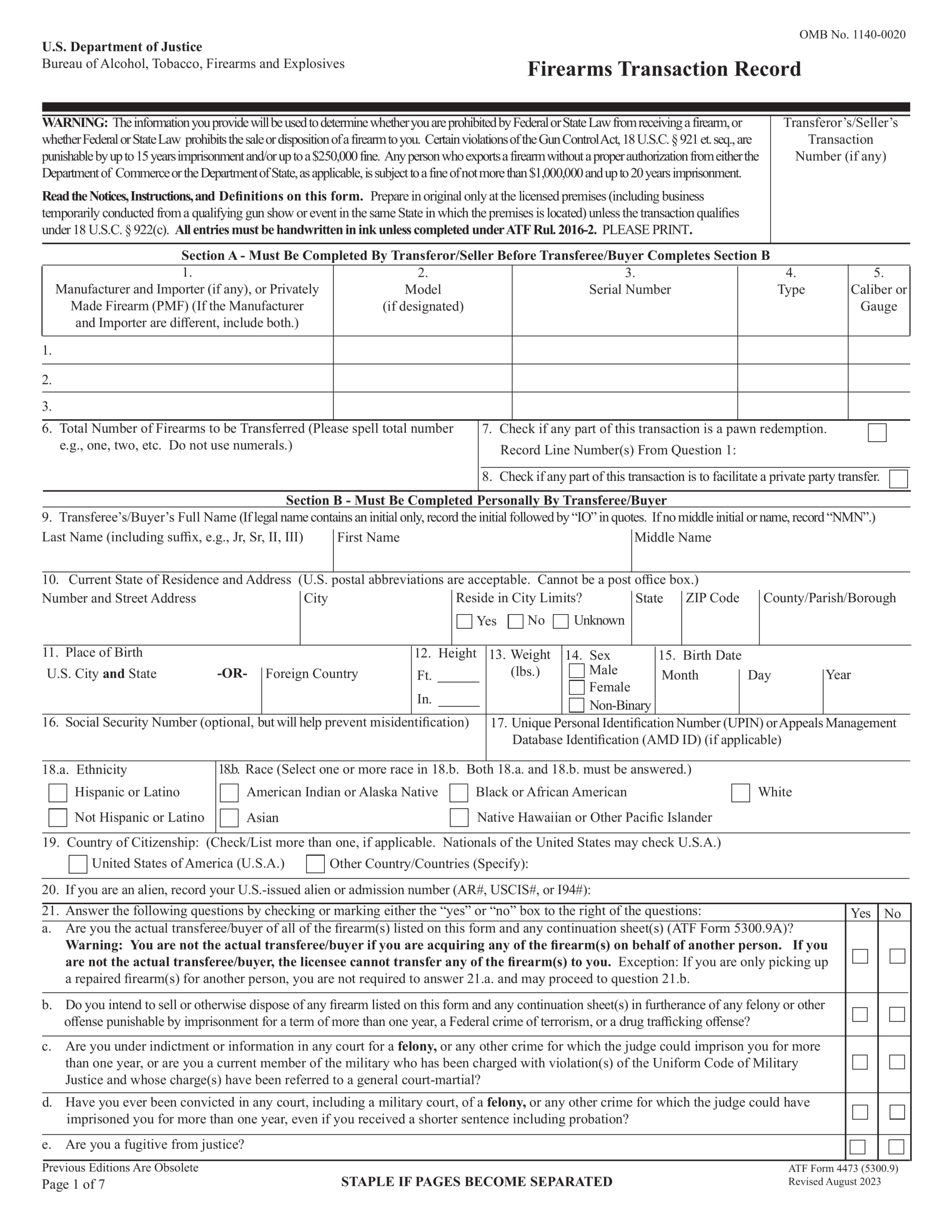 Ds-11 Passport Application Form 2024-2025 - Fill & Download - Pdf Guru pertaining to Passport Form Ds 11 Printable