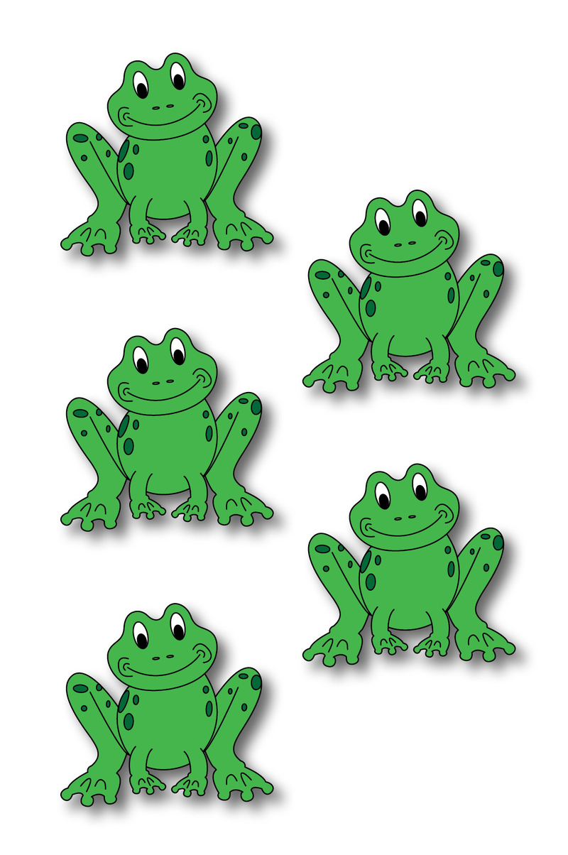 Five Little Speckled Frogs in Five Little Speckled Frogs Printables