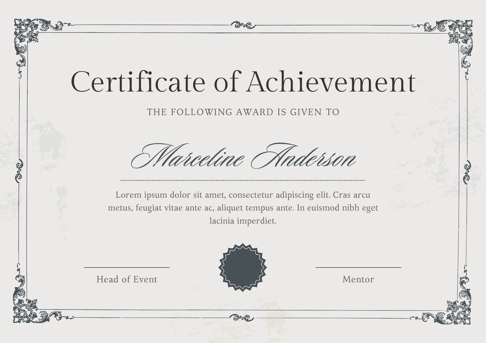 Free, Custom Printable Certificate Of Completion Templates | Canva regarding Free Printable Certificates of Completion