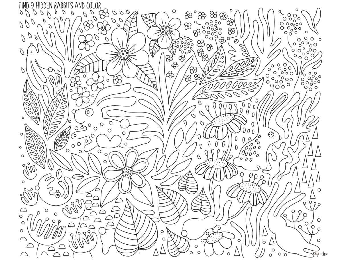 Free Hidden Picture Printables To Color | Skip To My Lou for Printable Hidden Pictures For Adults