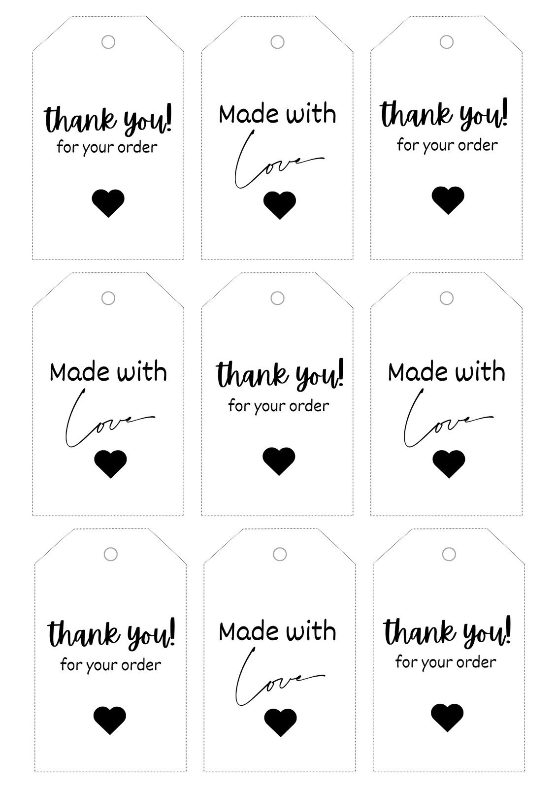 Free, Printable And Customizable Gift Tag Templates | Canva in To And From Tags Printable