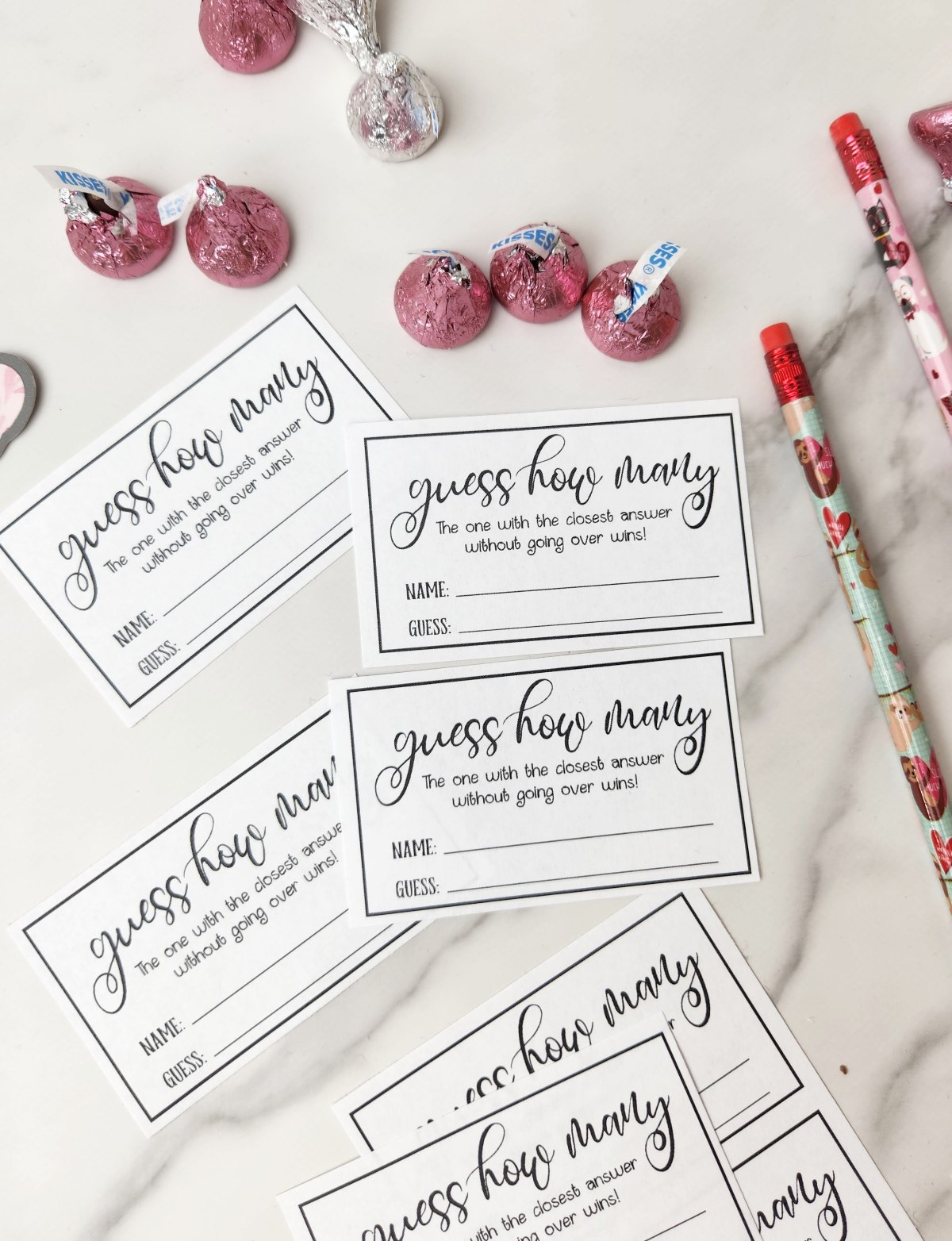 Free Printable Guess How Many Printable Sheet! - Leap Of Faith for Free Printable Guess How Many