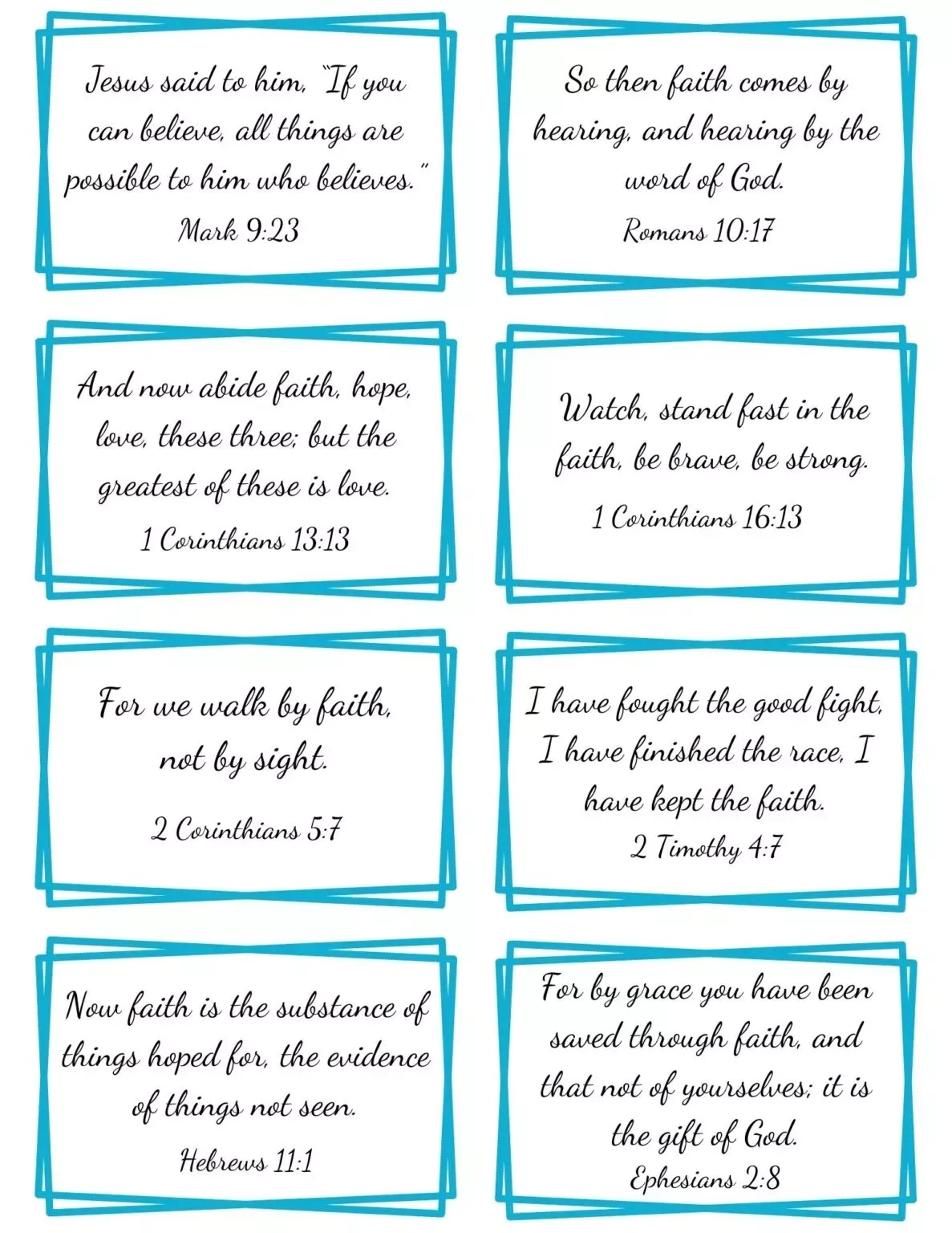 Free Printable List Of Encouraging Bible Verses, Download Free regarding 365 Bible Verses Free Printable
