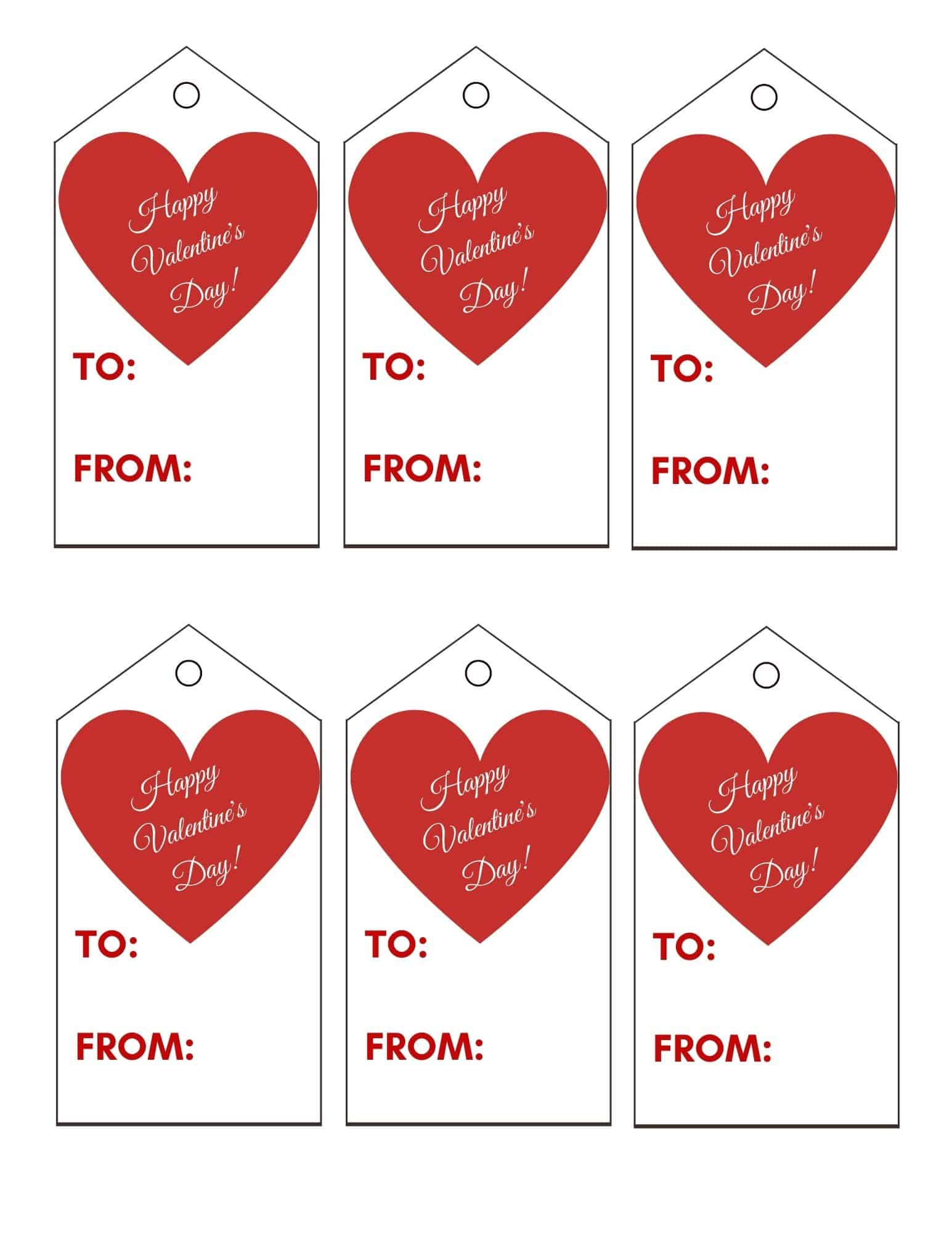 Free Printable Valentine Tags - Add A Little Adventure in Valentine Gift Tags Free Printable