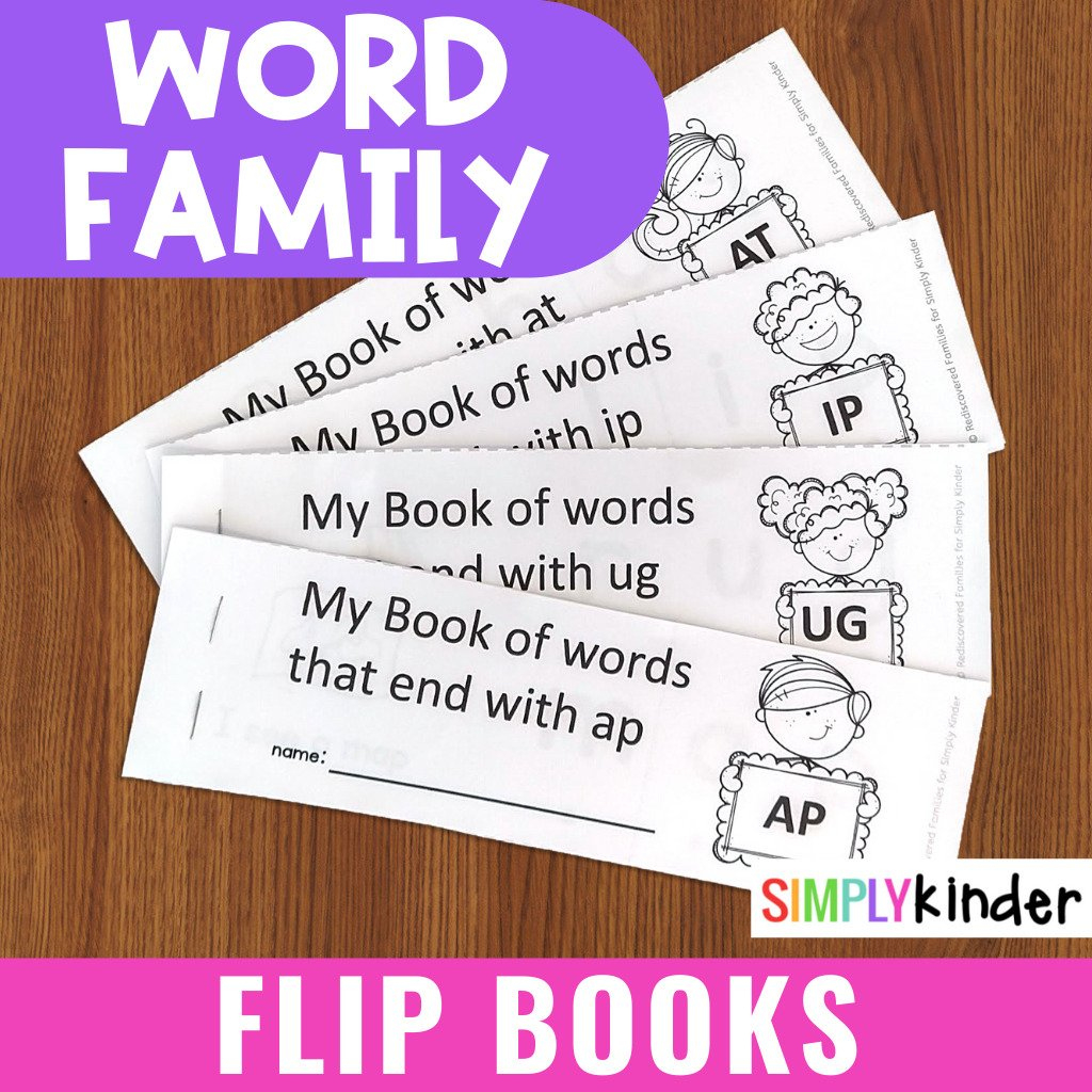 Free Printable Word Family Book Early Readers Will Love - Simply within Free Printable Children's Books