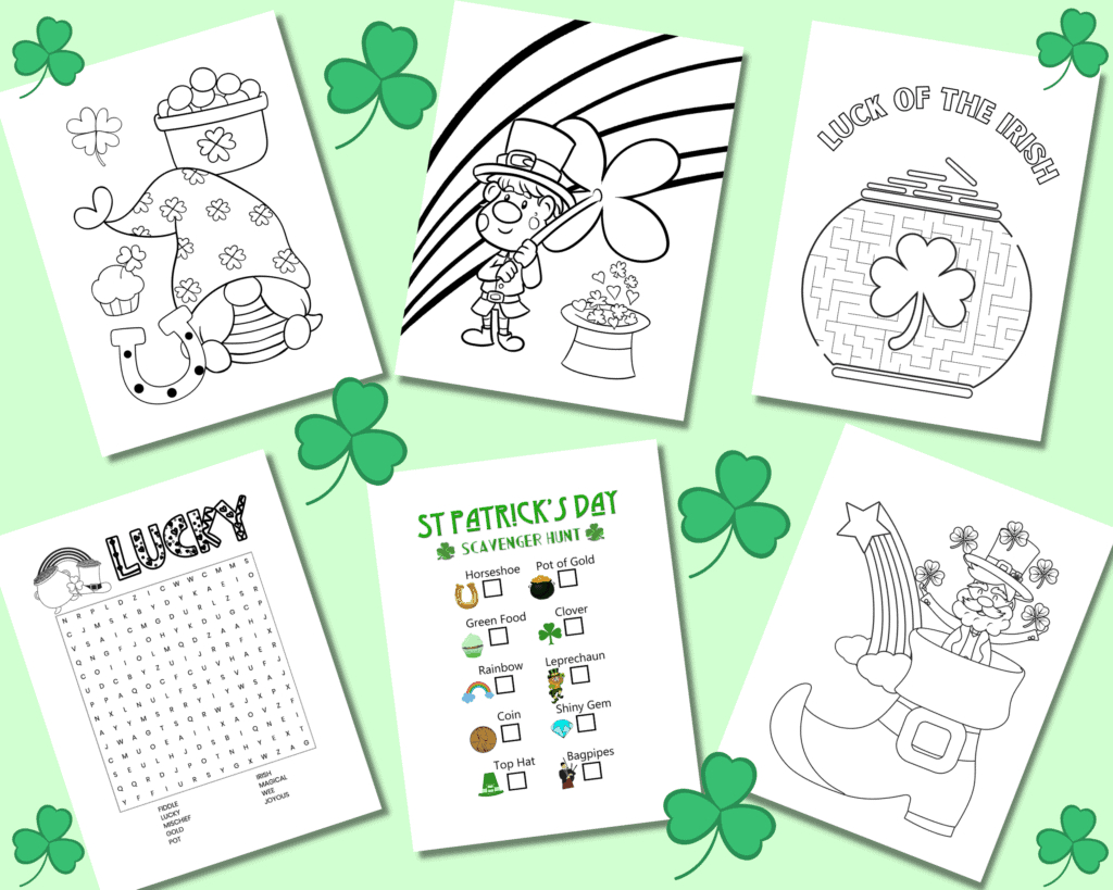 Free St. Patrick'S Day Printables - Cassie Smallwood with regard to St Patty's Day Printables