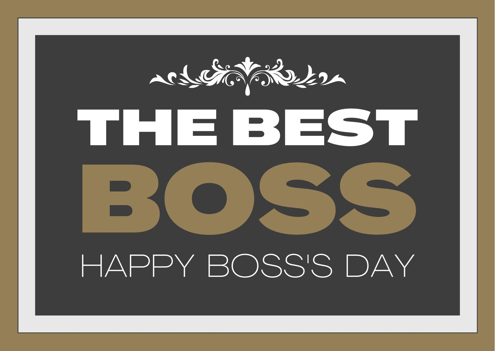 Free To Customize And Print Boss Day Card Templates | Canva throughout Boss's Day Printable Cards