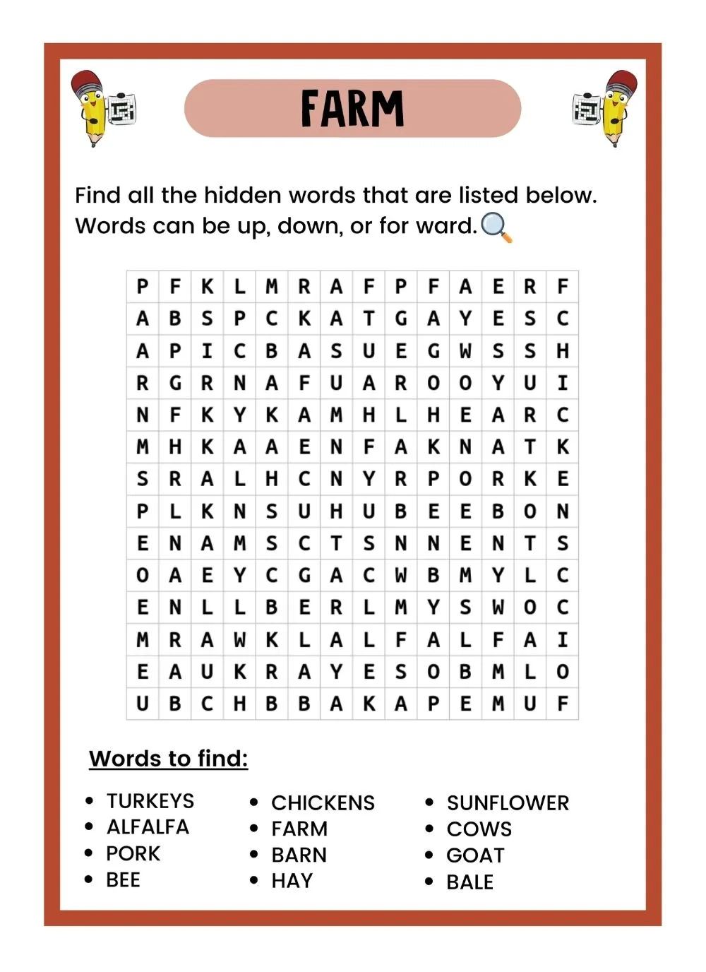 Free Word Search Puzzles For Download (Pdf) And Print within Word Search Free Online Printable