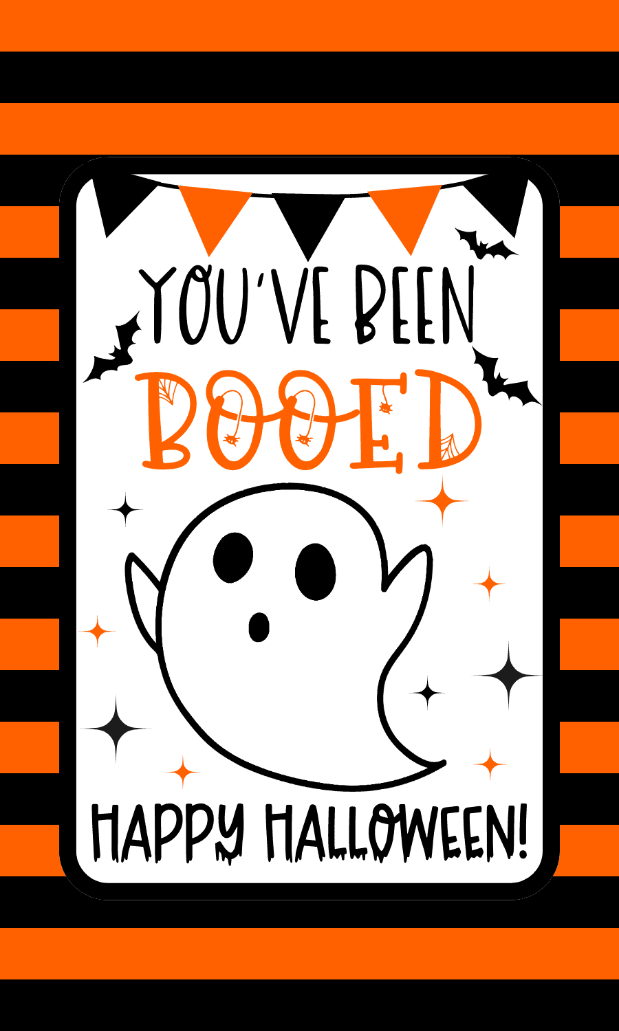 Free You&amp;#039;Ve Been Booed Printable Signs - Prudent Penny Pincher within You Ve Been Booed Sign Printable
