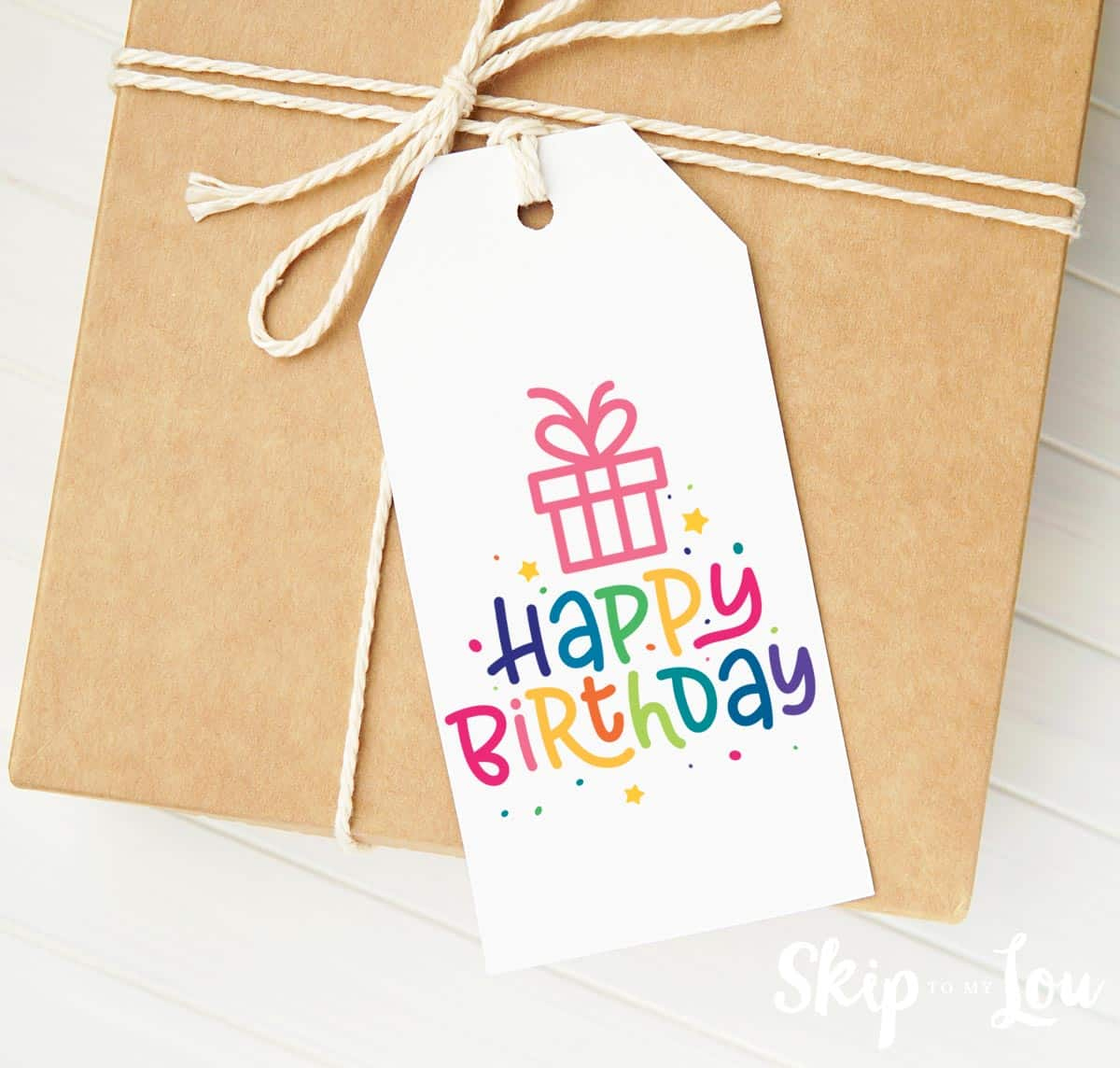Happy Birthday Tags | Skip To My Lou with regard to Happy Birthday Tags Free Printable