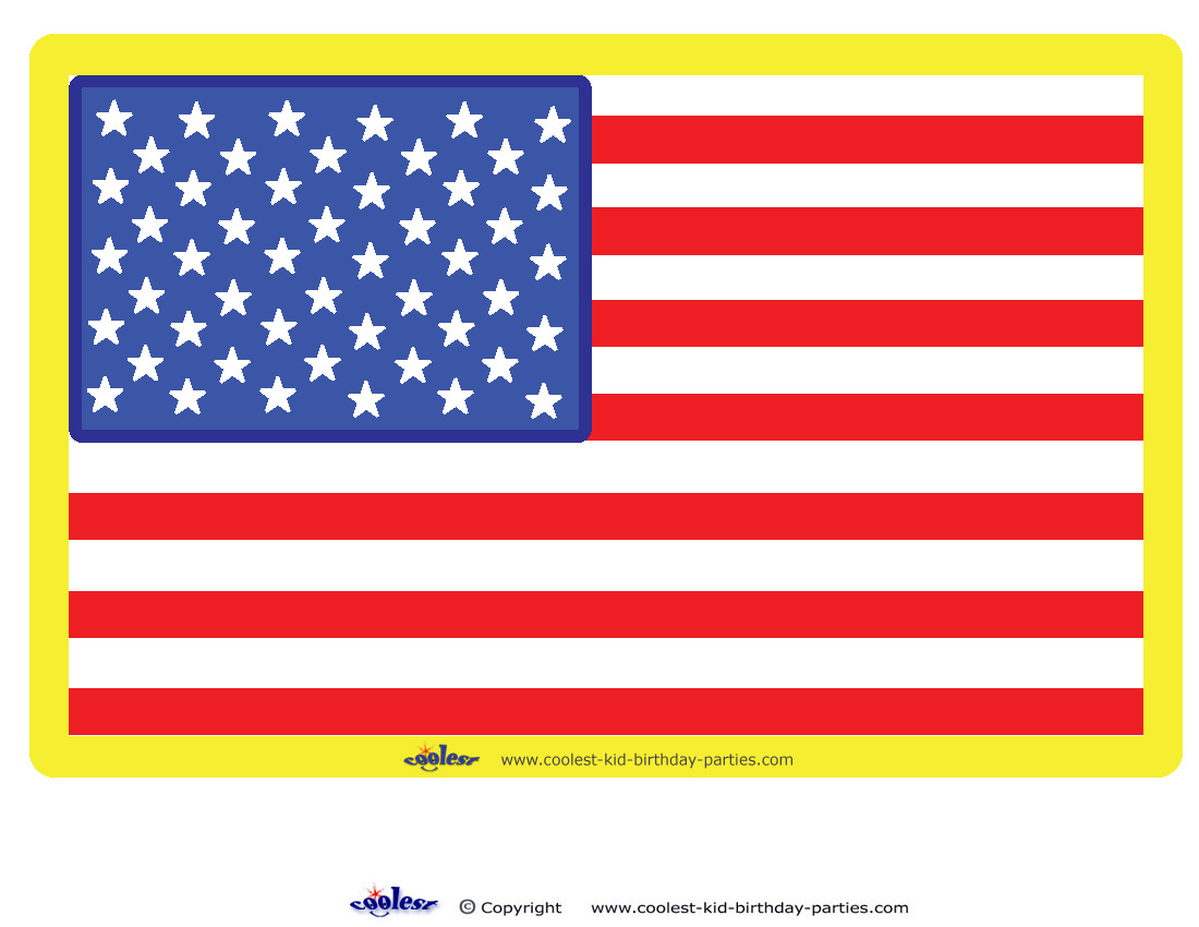 Large Printable Usa Flag Decoration - Coolest Free Printables in Free Printable United States Flag