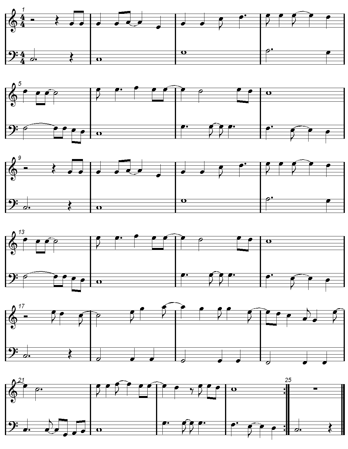 Let It Be Easy Piano Sheet Music | Easy Music with Free Printable Beginner Piano Sheet Music