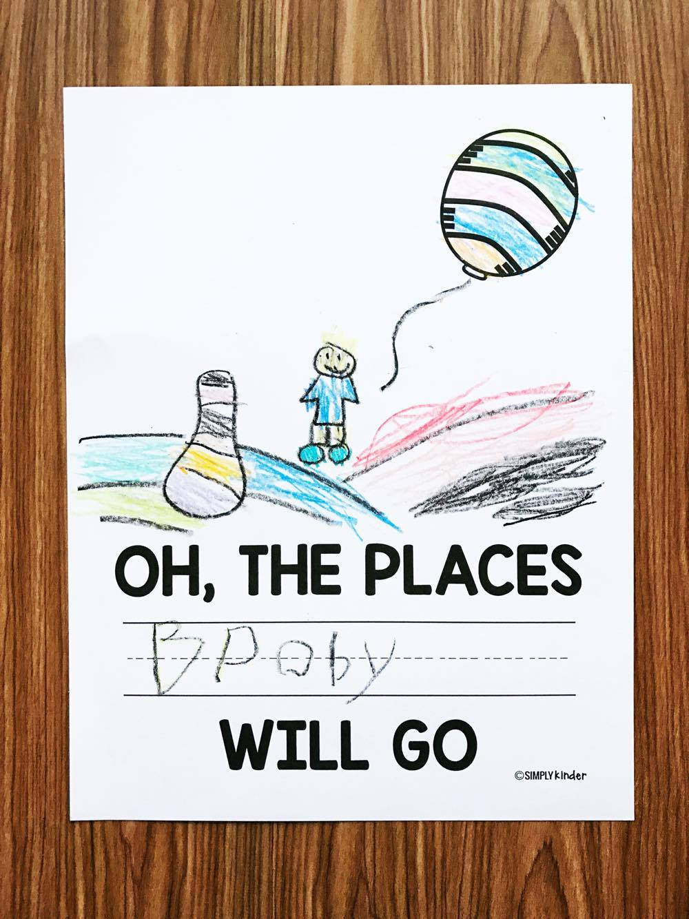 Oh, The Places You'Ll Go Printable - Simply Kinder regarding Oh the Places You'll Go Printable
