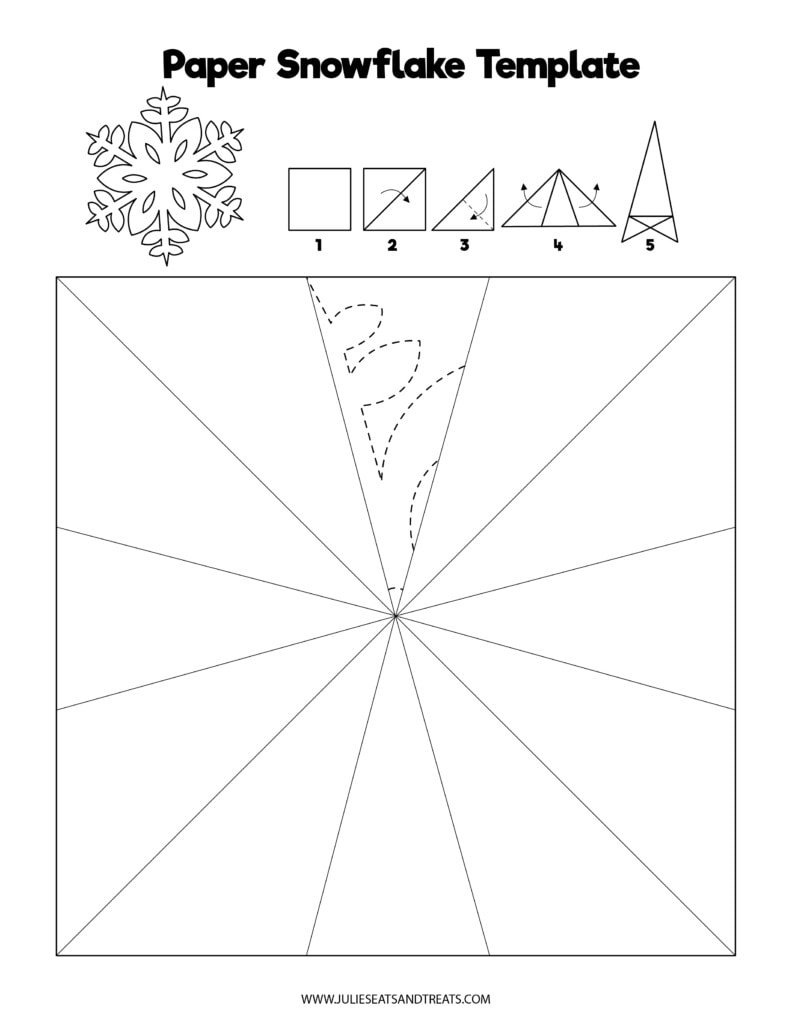 Paper Snowflake Templates - {Free Templates!} Kids Activity Zone inside Printable Cut Easy Paper Snowflake Pattern Template