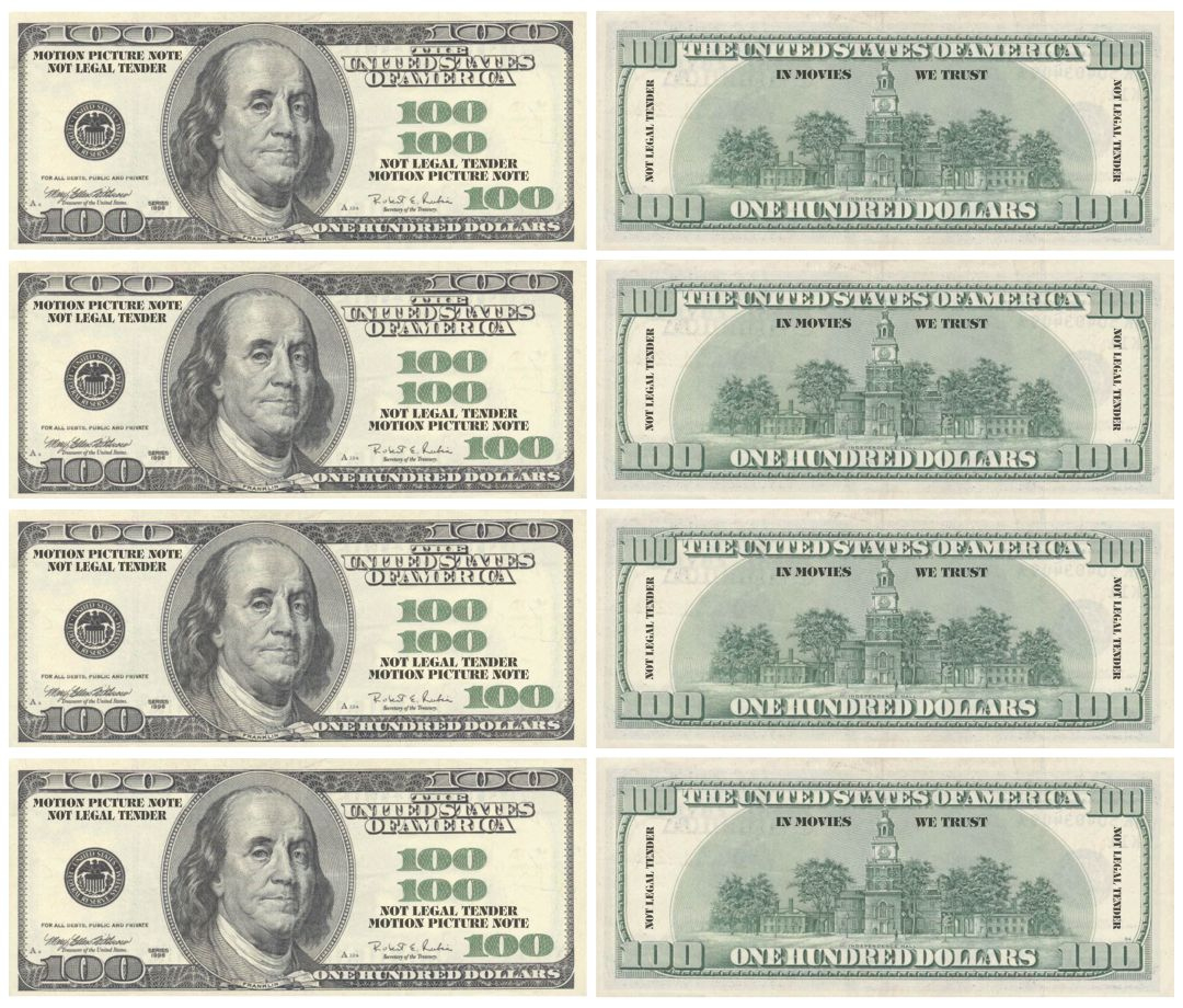 Printable Money Sheets regarding 100 Dollar Bill Printable Free