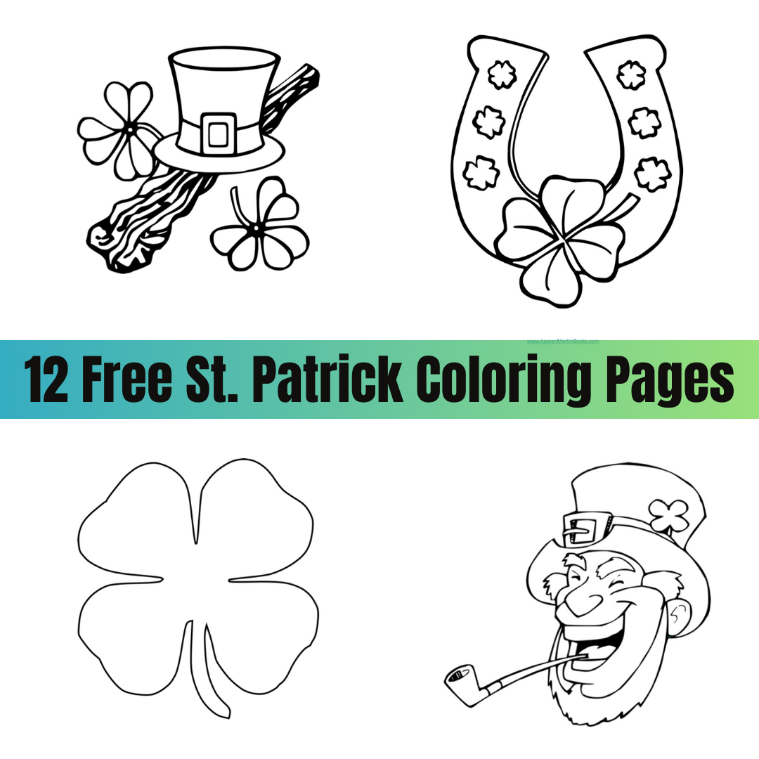 Printable St. Patrick'S Day Coloring Pages Pdf — Lauren Martin throughout St Patrick'S Day Preschool Printables
