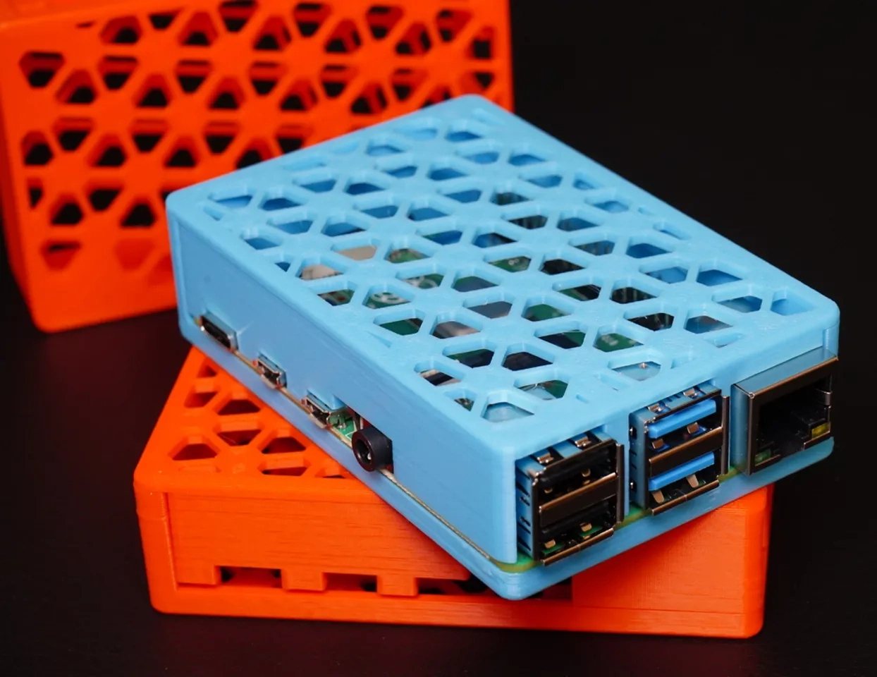 Raspberry Pi 4 Case – Pimesh4Flyattack | Download Free Stl for 3D Printable Raspberry Pi 4 Case