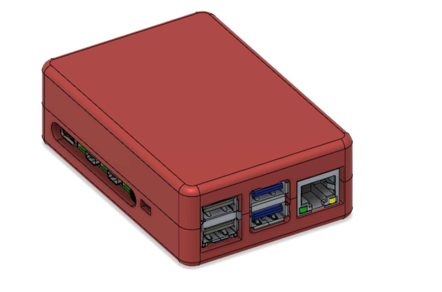 Raspberry Pi 4 Case.stl - 3D Modelproductdesignonline On Thangs with regard to 3d Printable Raspberry Pi 4 Case