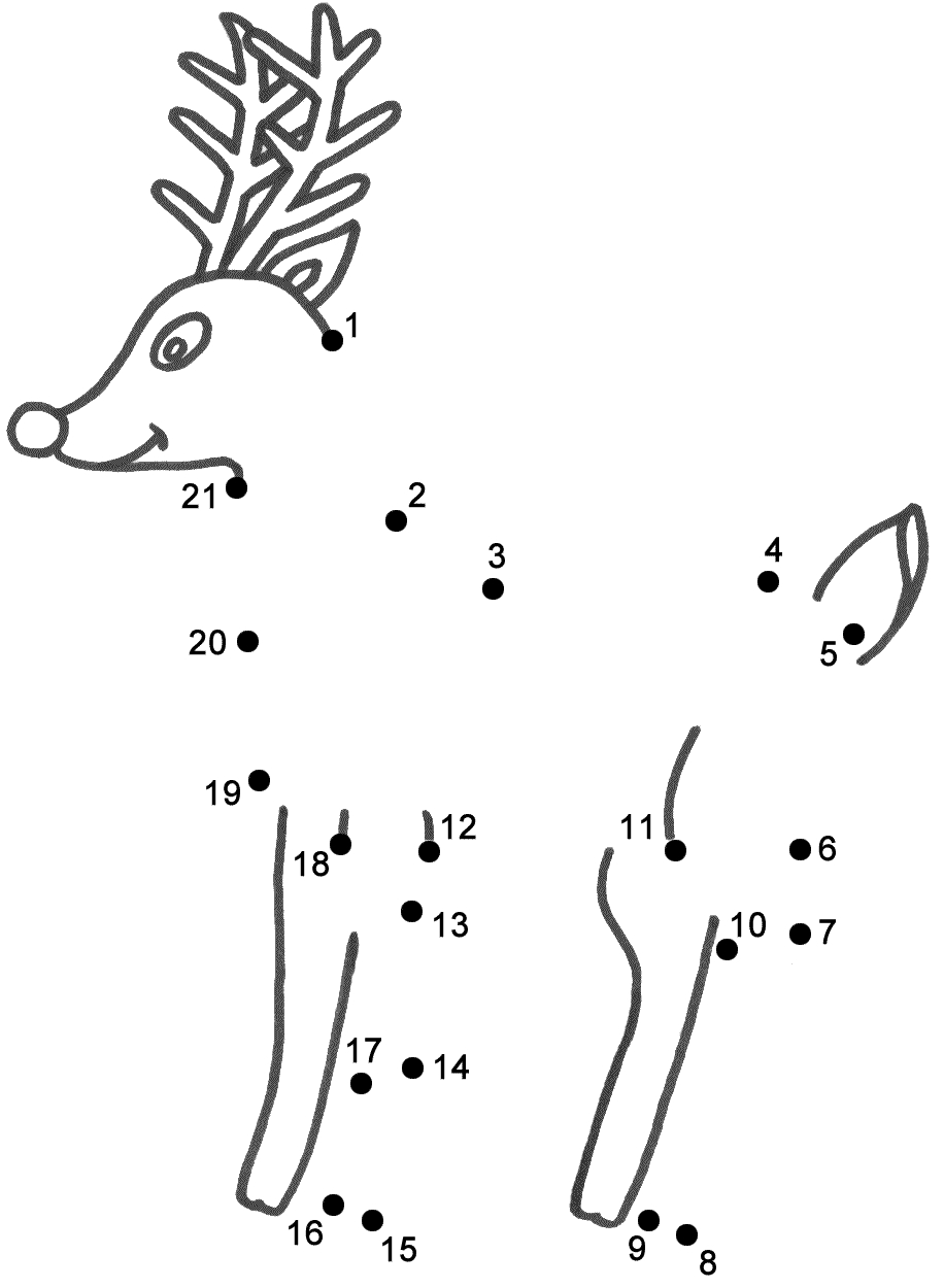 Rudolph The Red Nosed Reindeer - Connect The Dots, Count1'S regarding Connect The Dots Printable Christmas