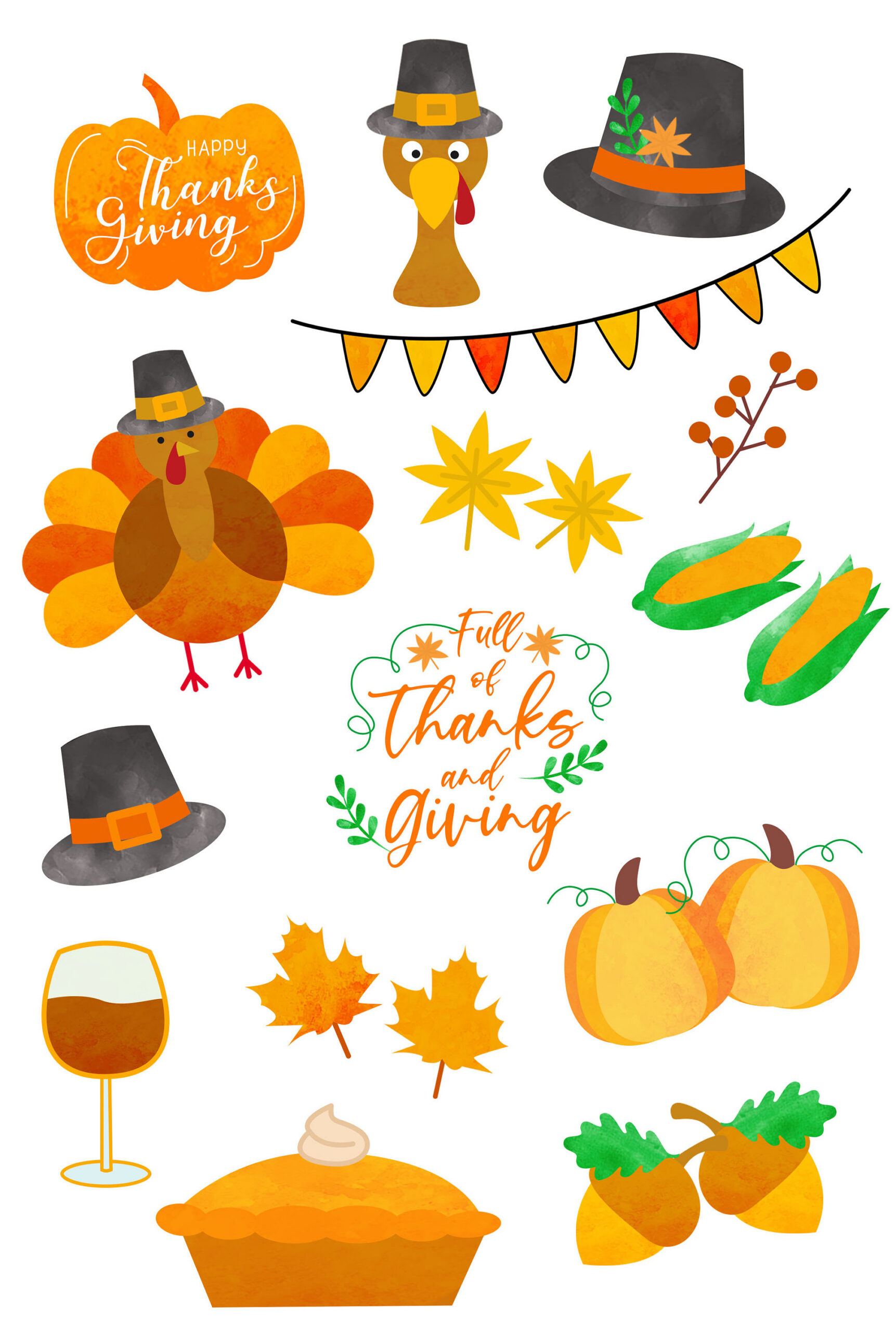Thanksgiving Clipart, Clip Art For Thanksgiving, Turkey Clipart for Thanksgiving Clip Art Free Printable