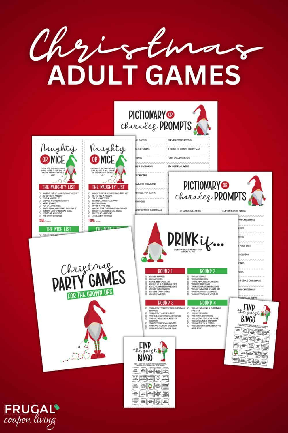The Most Funny Printable Christmas Games For Adults with Printable Adult Christmas Party Games
