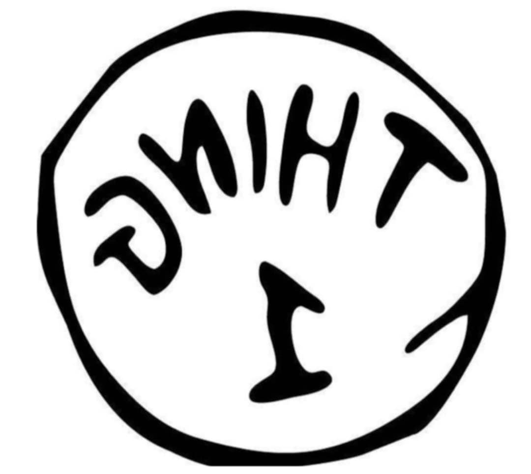 Thing 1 And 2 Shirt Template - Etsy regarding Thing 1 and Thing 2 Printable T-Shirt Template