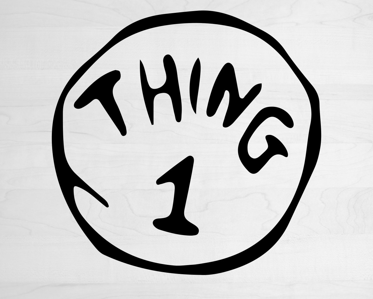 Thing 1 Thing 2 Svg, Instant Digital Download Files, Dr Svg, Seuss pertaining to Thing One and Thing Two Printables