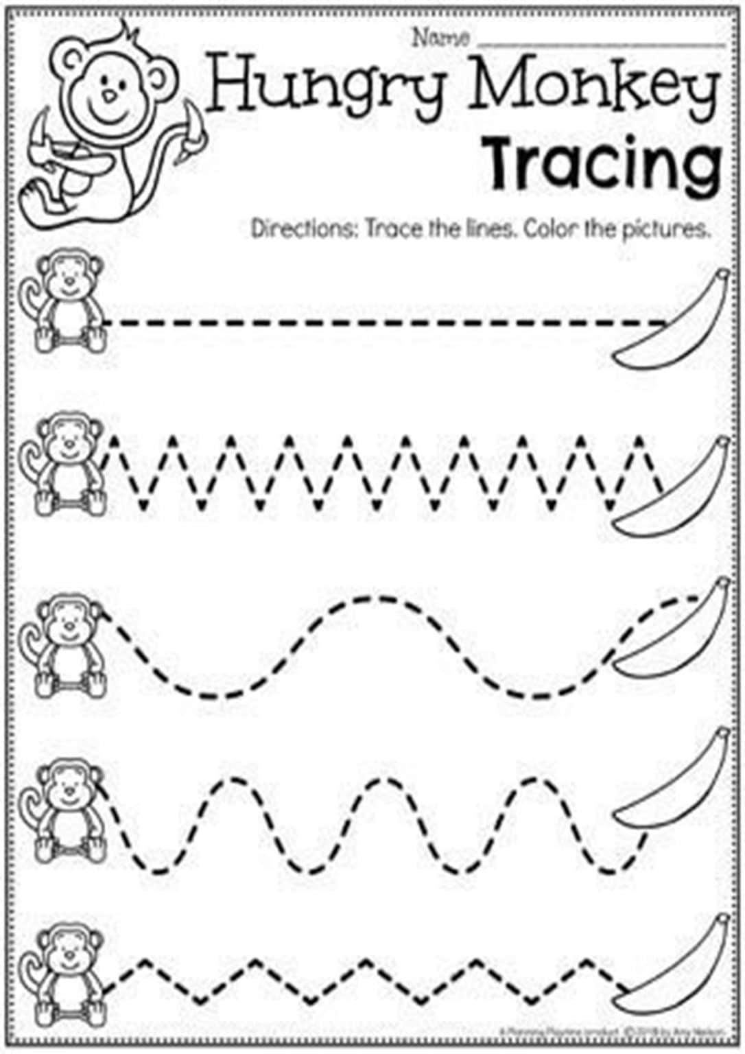 Tracing Free Printables - Printable Party Favors for Free Printable Tracing Lines Worksheets