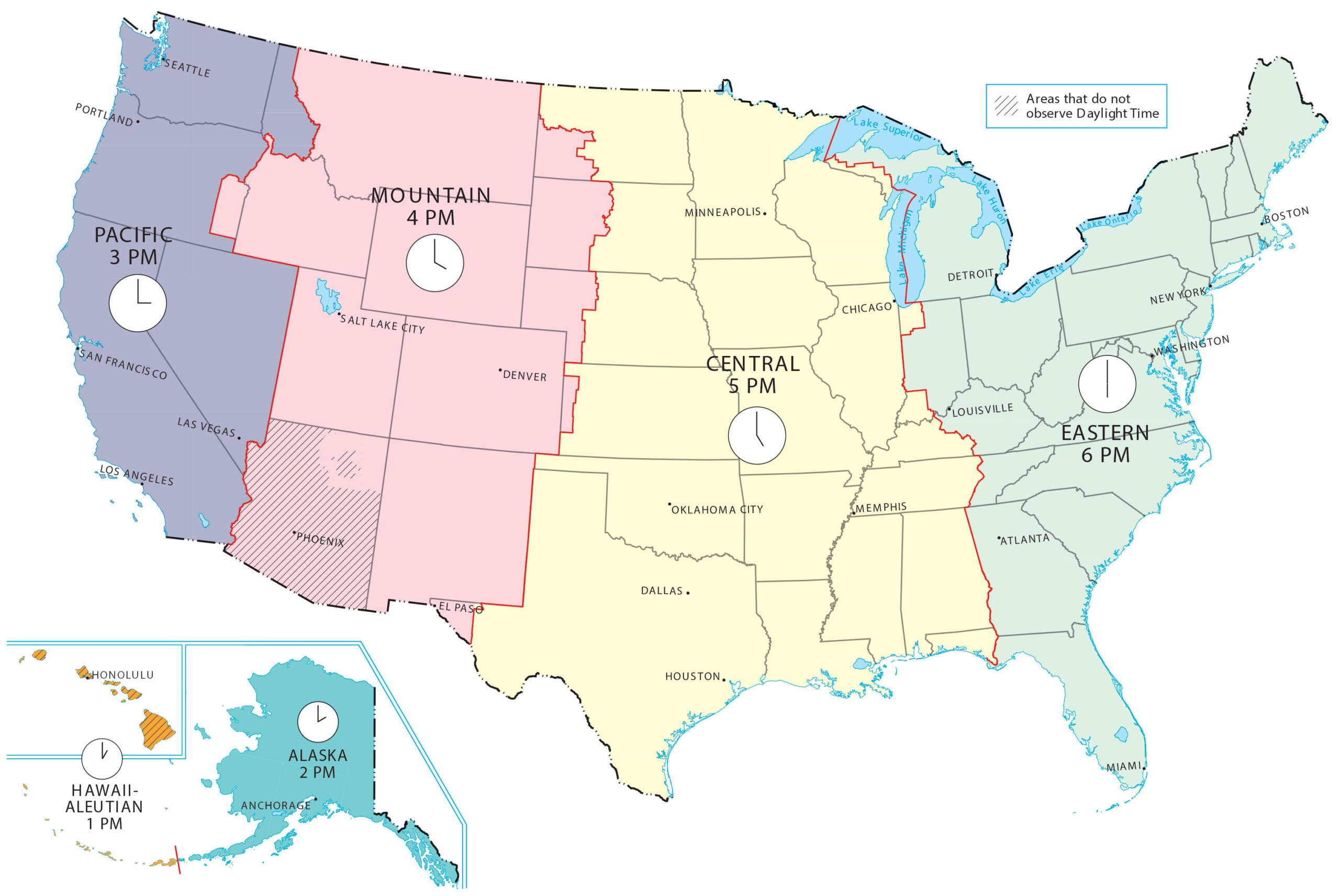 Us Time Zone Map - Gis Geography with regard to Printable Us Time Zone Map