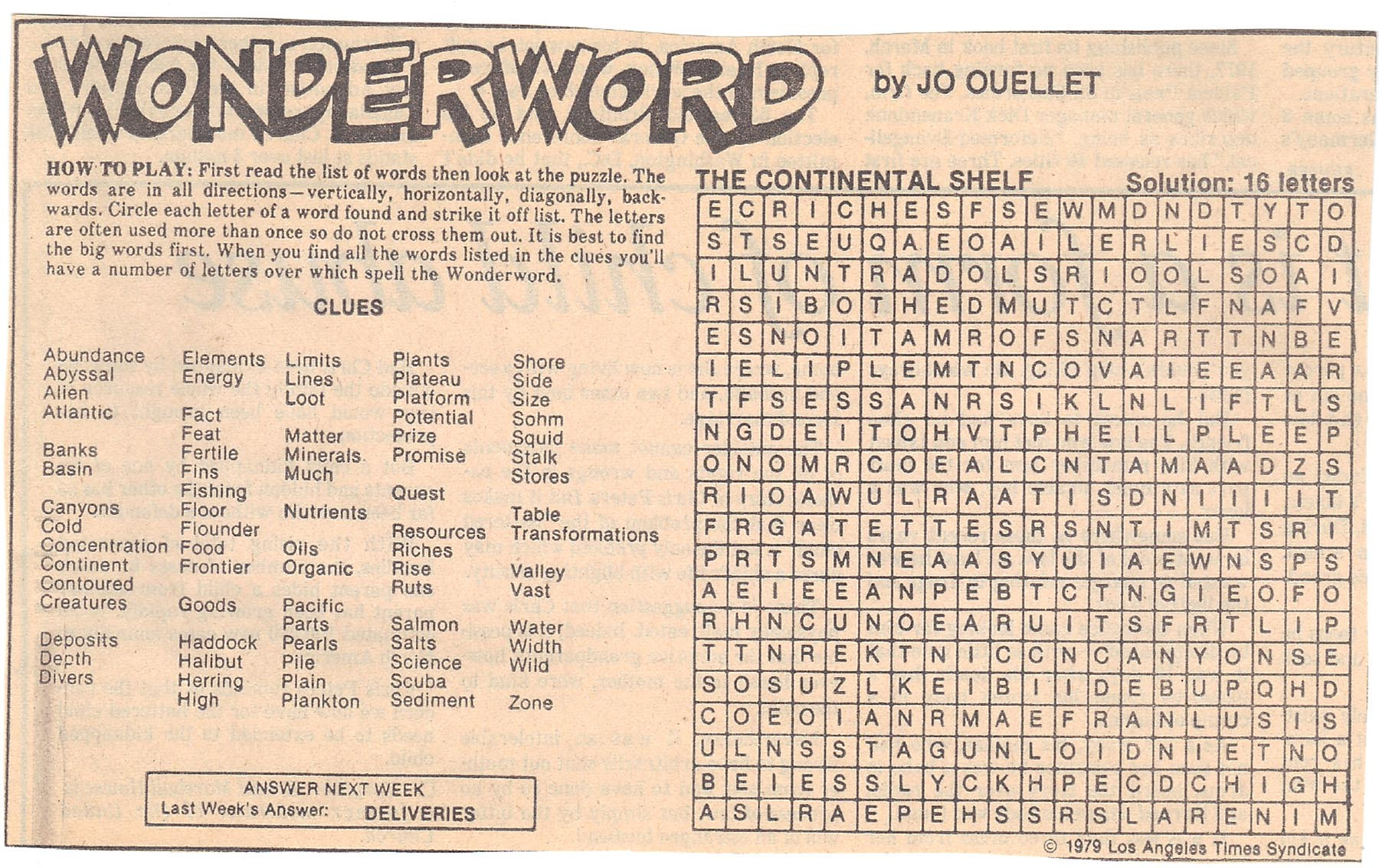 Wonderword Lives Forever! - Wonderword Main Site with Wonderword Puzzle Answers Today Free Printable