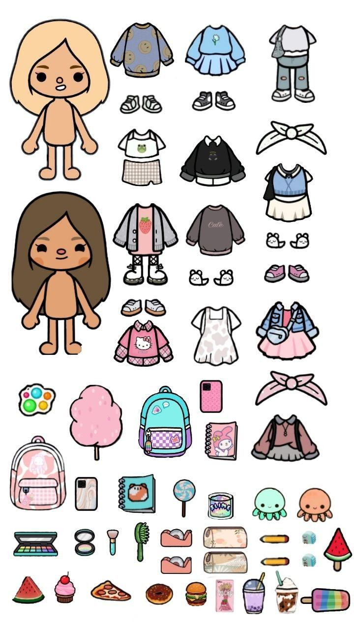 Youtube | Paper Dolls, Printable Paper Toys Templates, Paper Toy regarding Toca Boca Paper Doll Printable