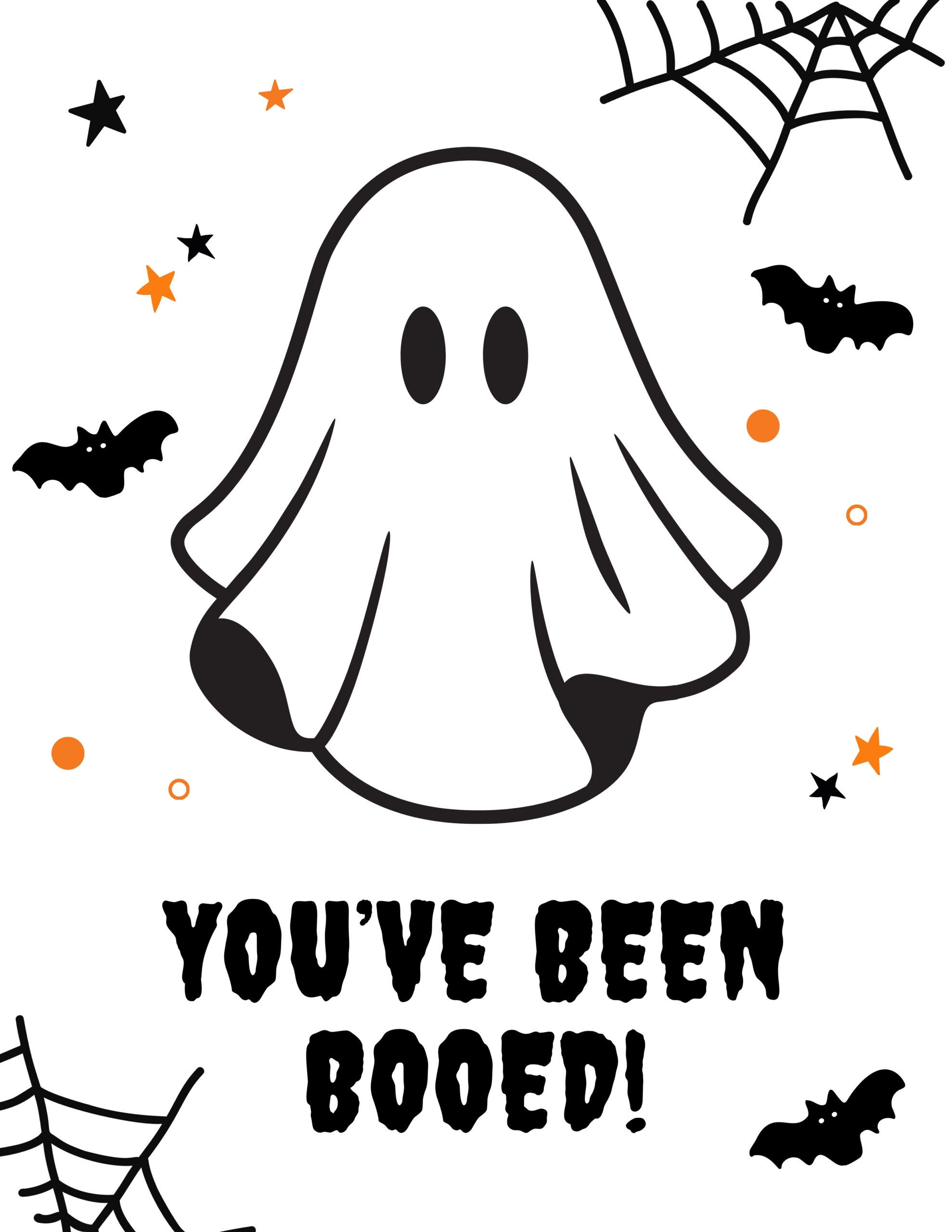 You'Ve Been Booed Printables - Free Printables inside You Ve Been Booed Free Printable