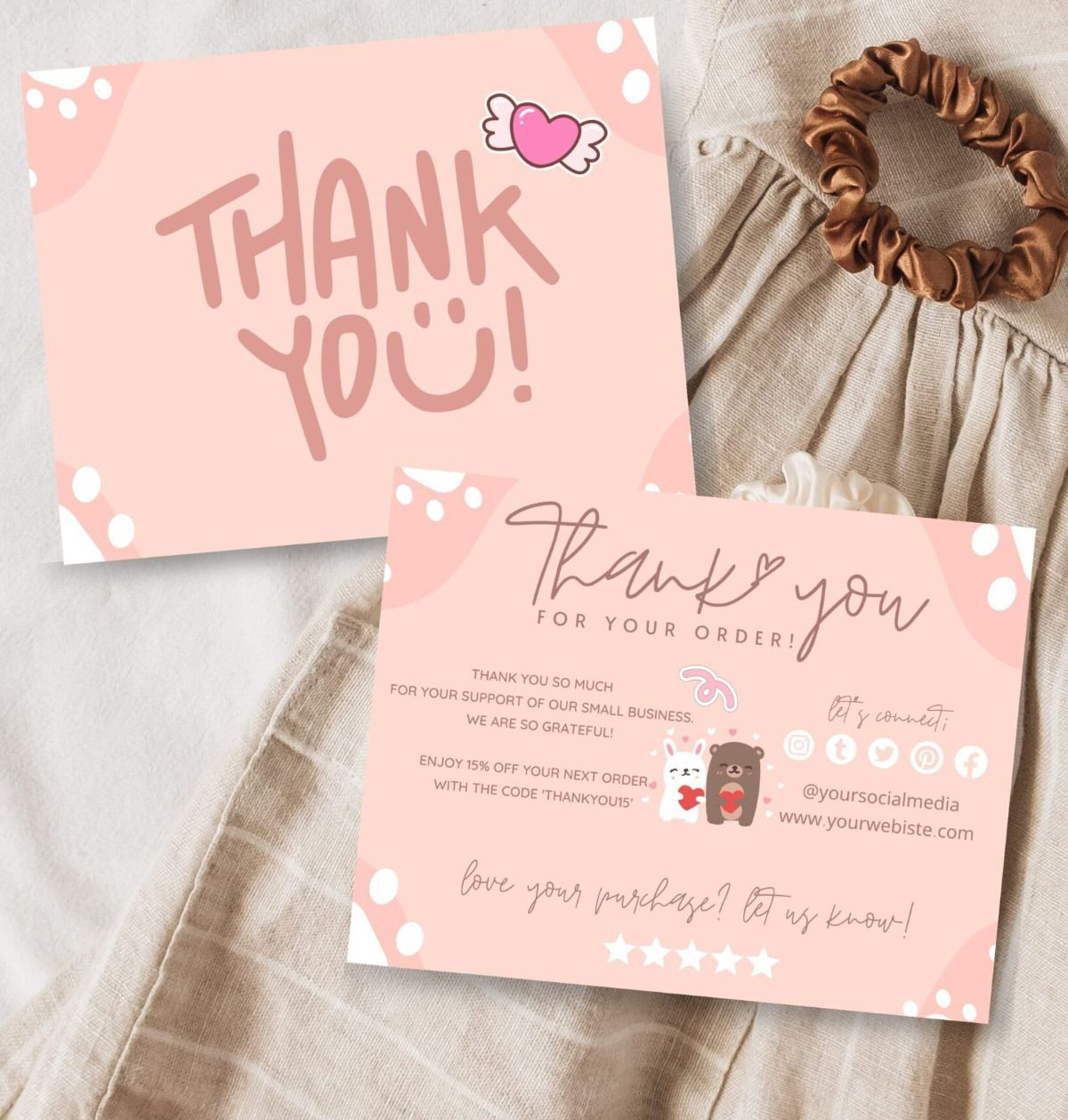 100 Best Business Thank You Cards Ideas | Business Thank You Cards inside Pinterest Thank You Cards Printable