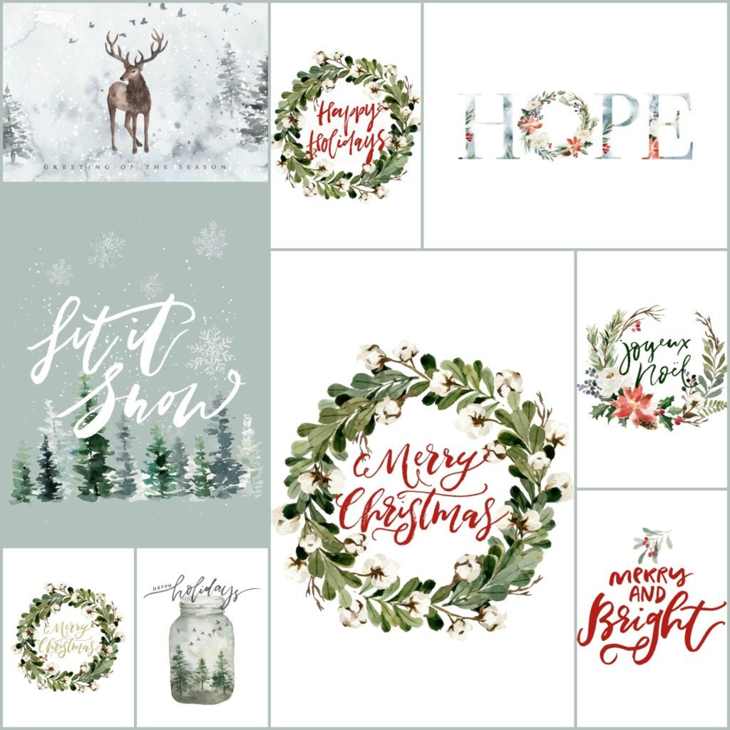 50 Festive Free Christmas Printables For Your Home with regard to Free Christmas Printables For Adults