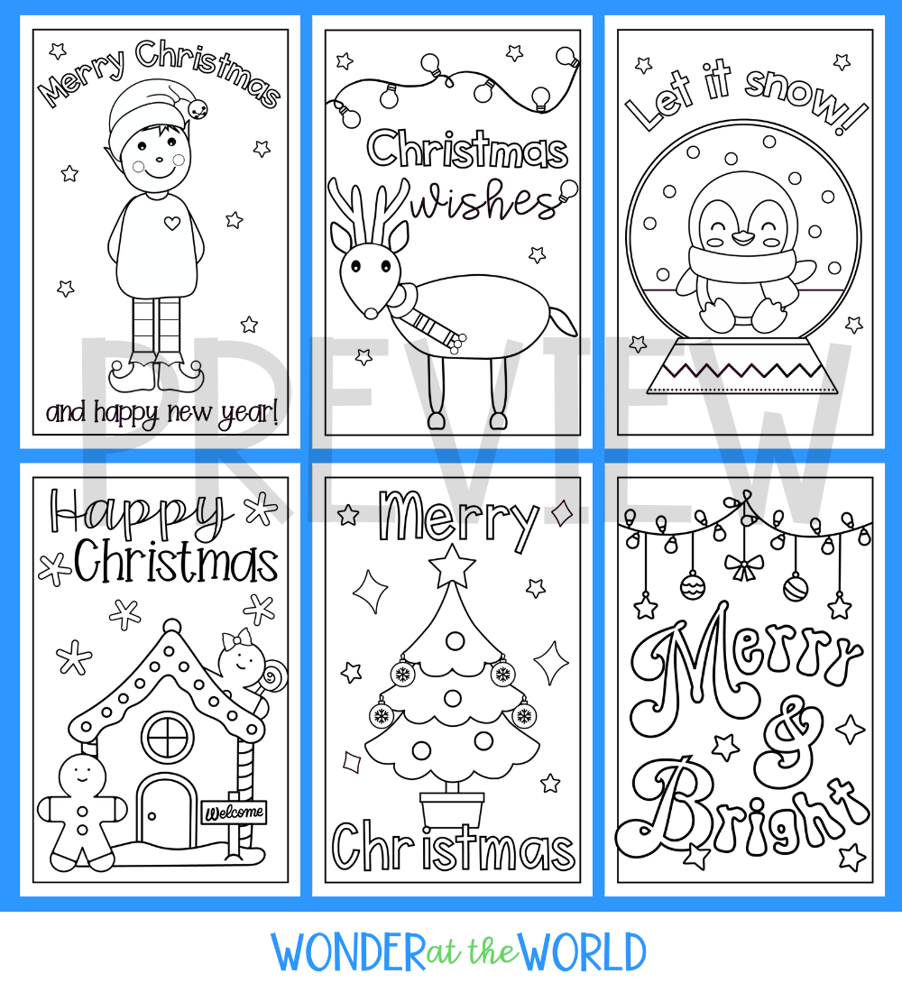 Christmas Card Template Printables To Colour | Teaching Resources with regard to Free Printable Christmas Card Template