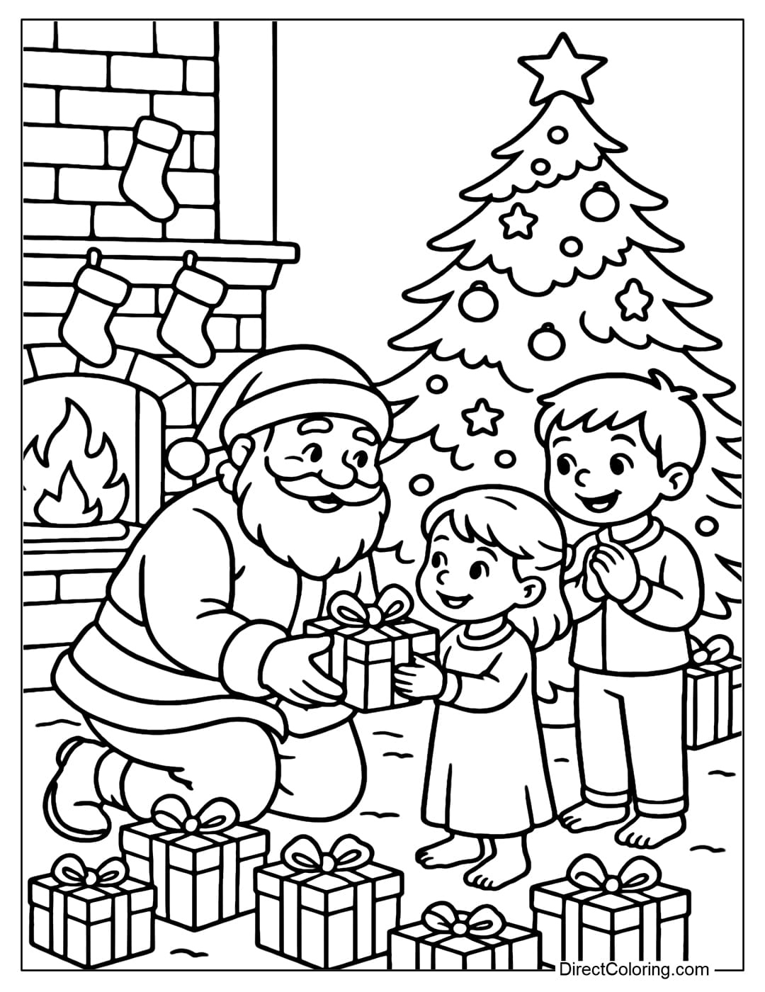Christmas Coloring Pages - Free Pdf To Download And Print regarding Christmas Colouring Pages Printable