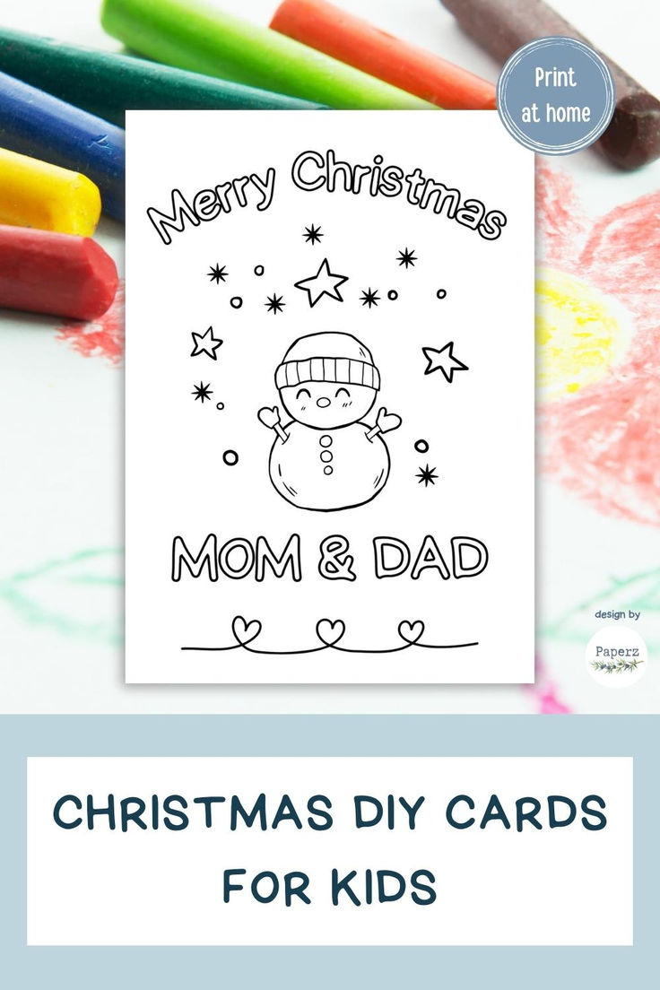 Christmas Diy Card For Parents | Merry Christmas Mom Dad, Mother with Free Printable Christmas Card For Mom