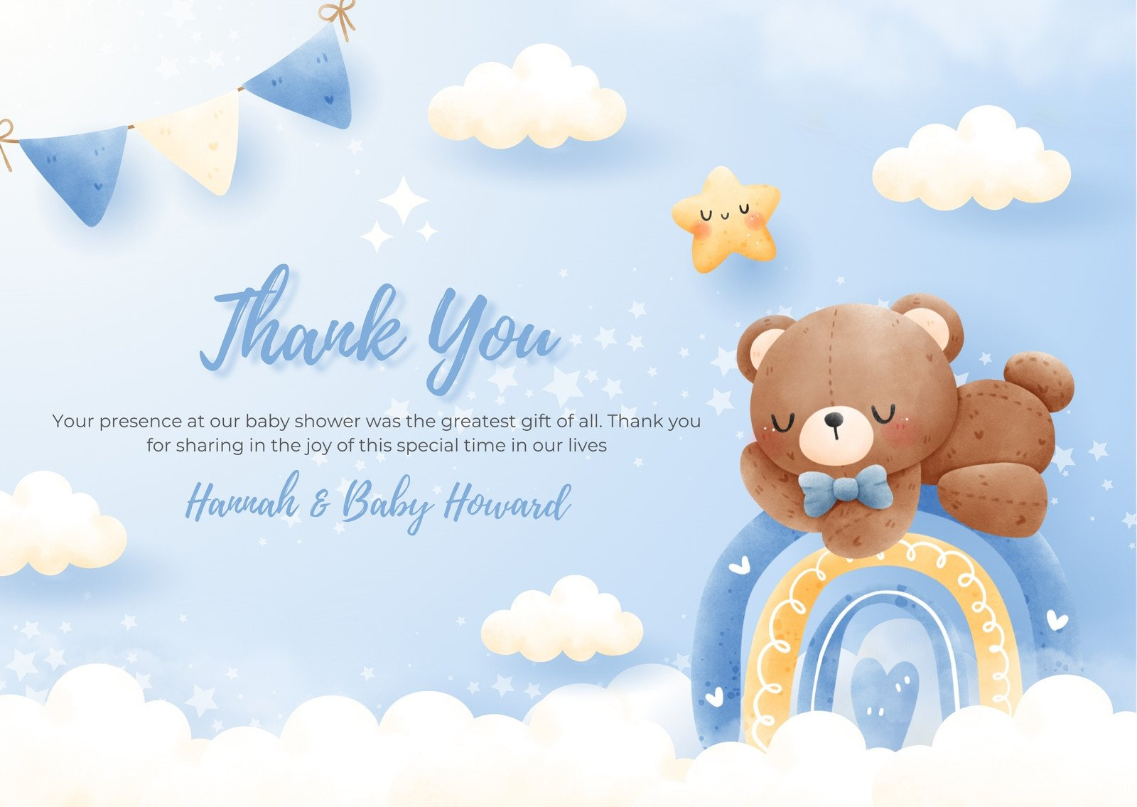 Discount Thank You Card For Baby Gift Hot Sale with Free Printable Cards Baby Thank You